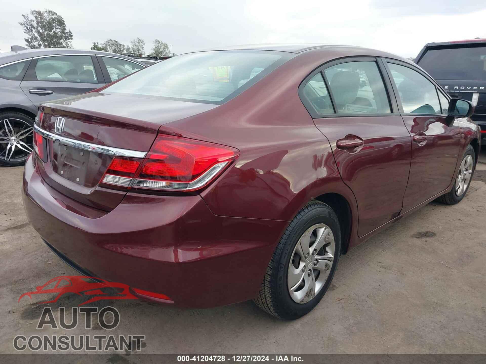HONDA CIVIC 2014 - 19XFB2F5XEE249570