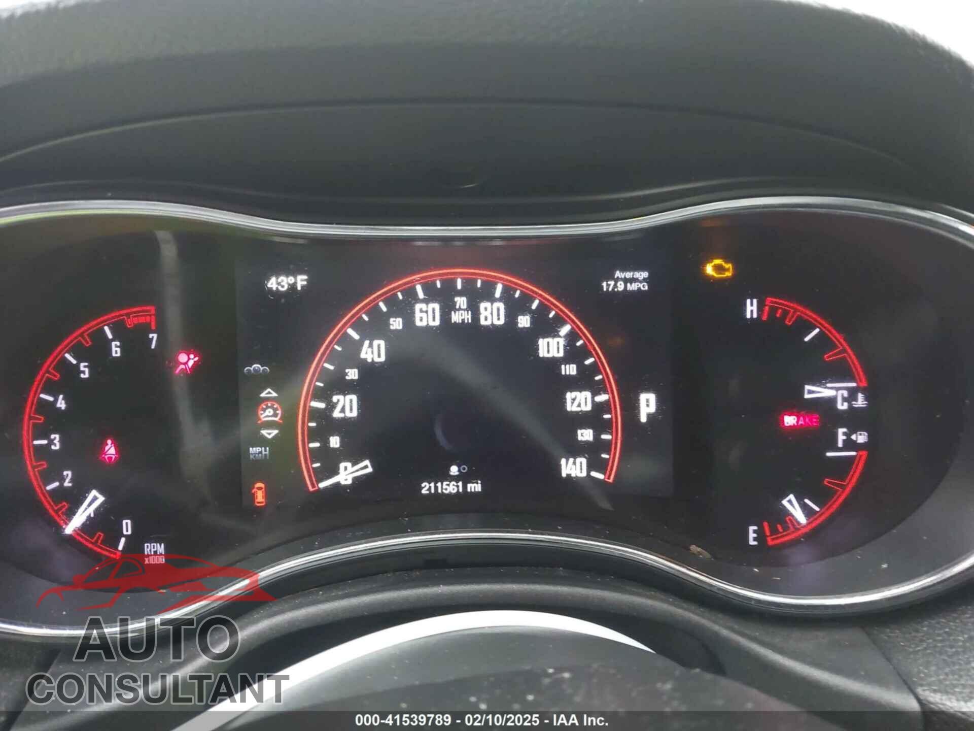 DODGE DURANGO 2014 - 1C4RDJAG4EC287362
