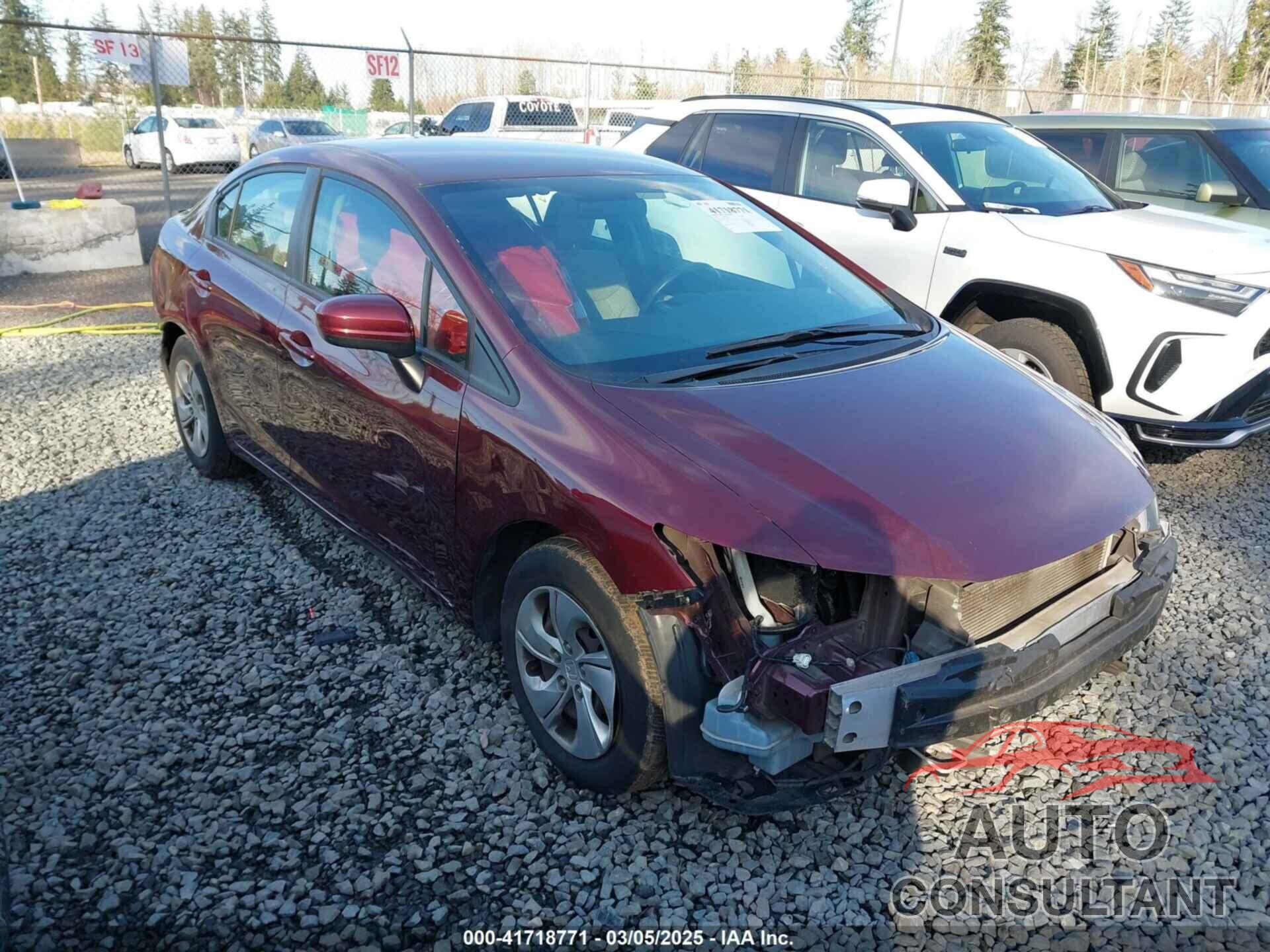 HONDA CIVIC 2015 - 19XFB2F57FE200036