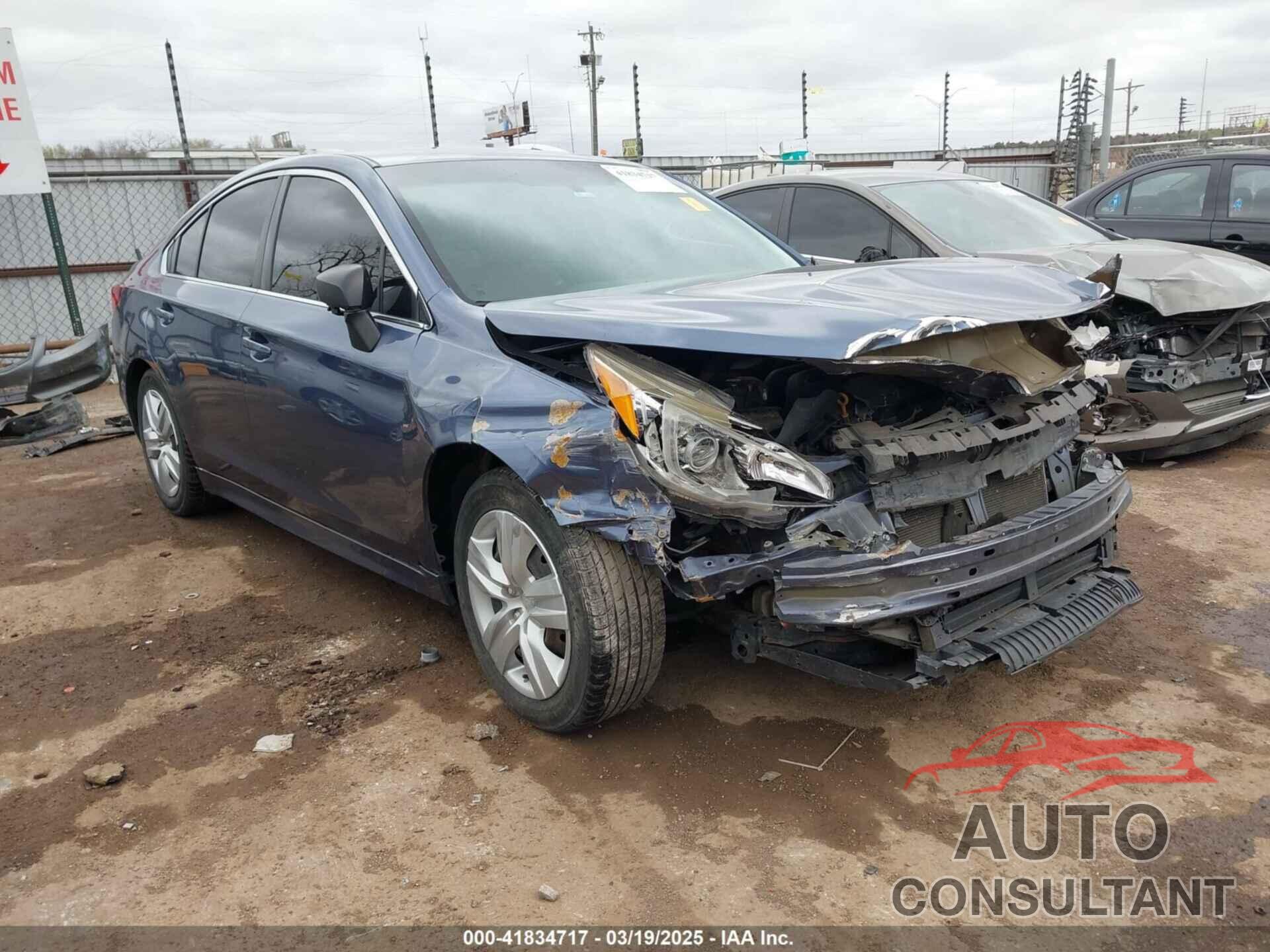 SUBARU LEGACY 2015 - 4S3BNBA61F3006289