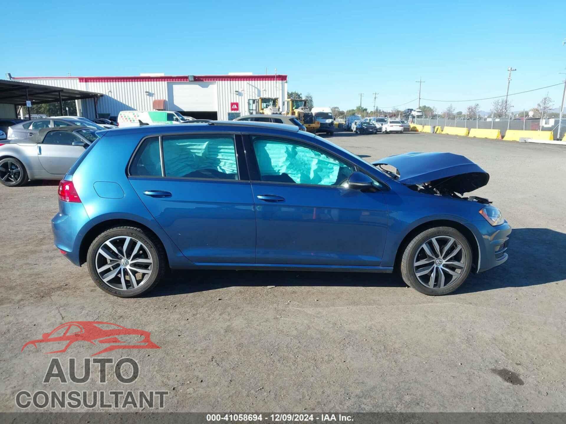 VOLKSWAGEN GOLF 2017 - 3VW217AU0HM037832