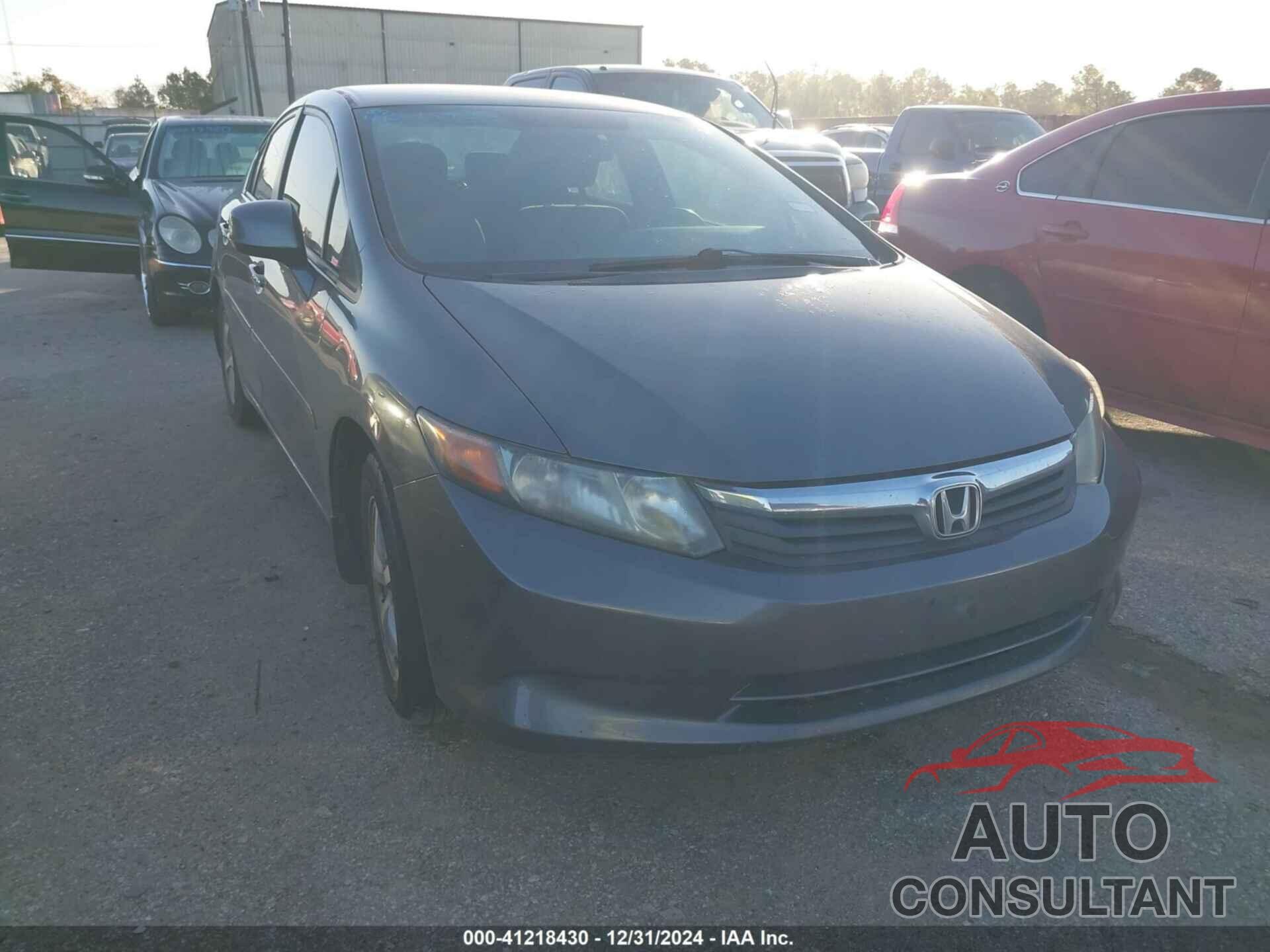 HONDA CIVIC 2012 - 19XFB5F59CE003589