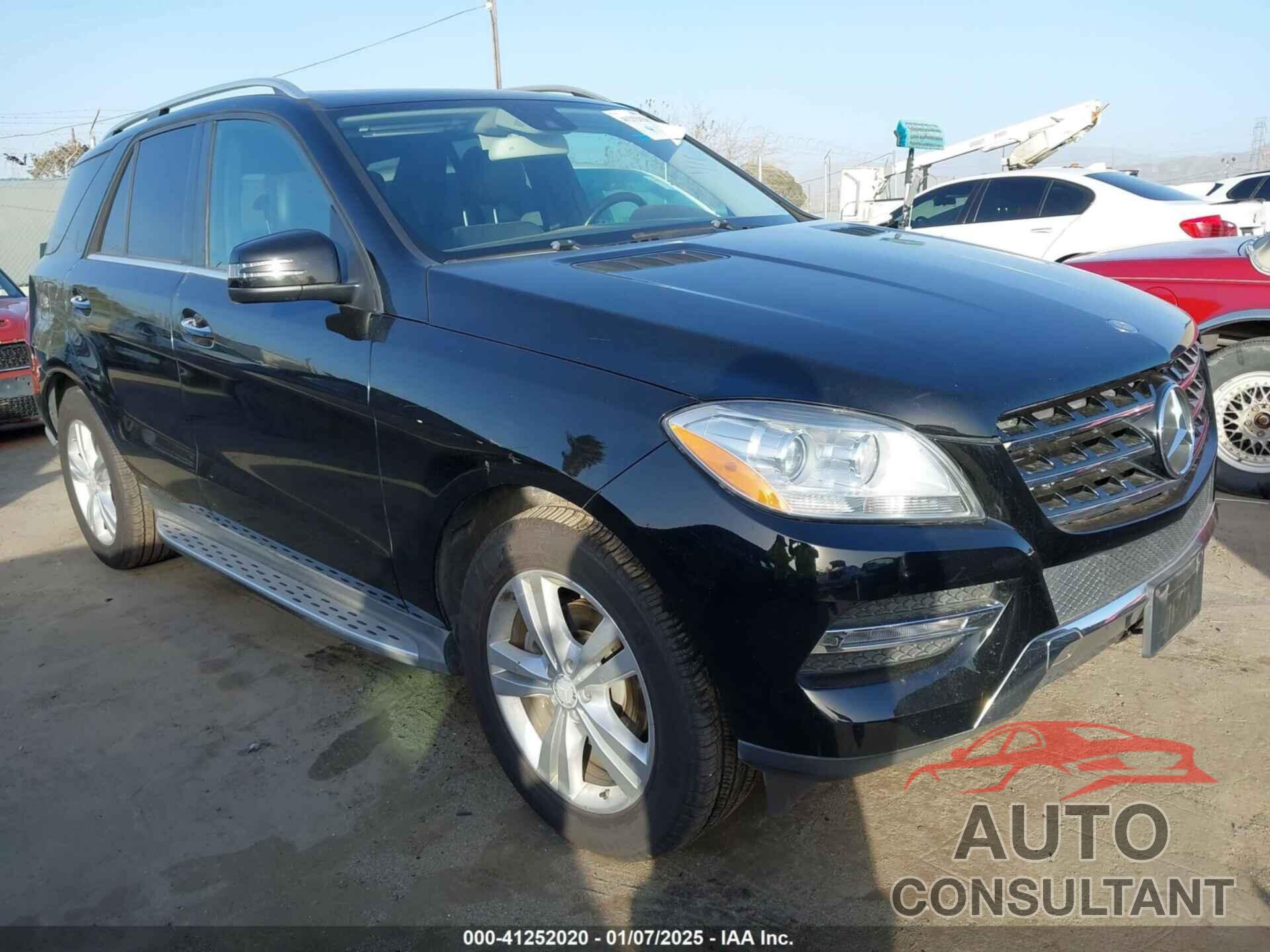 MERCEDES-BENZ ML 350 2013 - 4JGDA5JB1DA218620