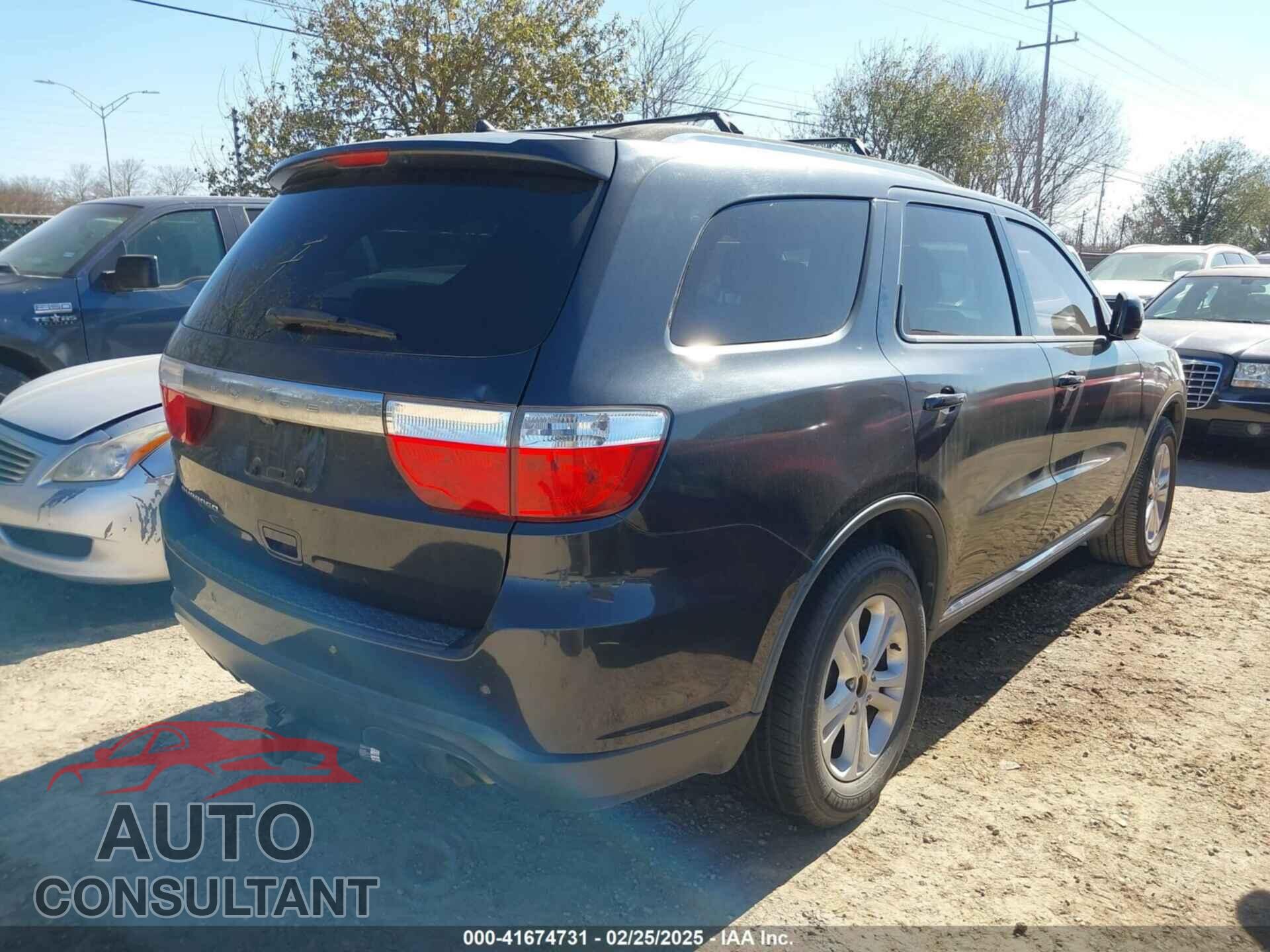 DODGE DURANGO 2012 - 1C4RDHAG1CC257760