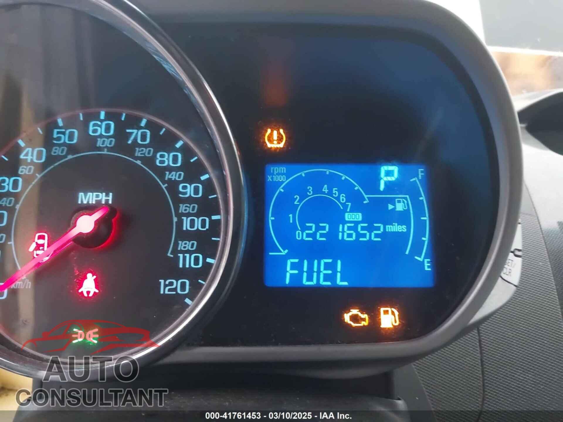 CHEVROLET SPARK 2014 - KL8CB6S93EC465733