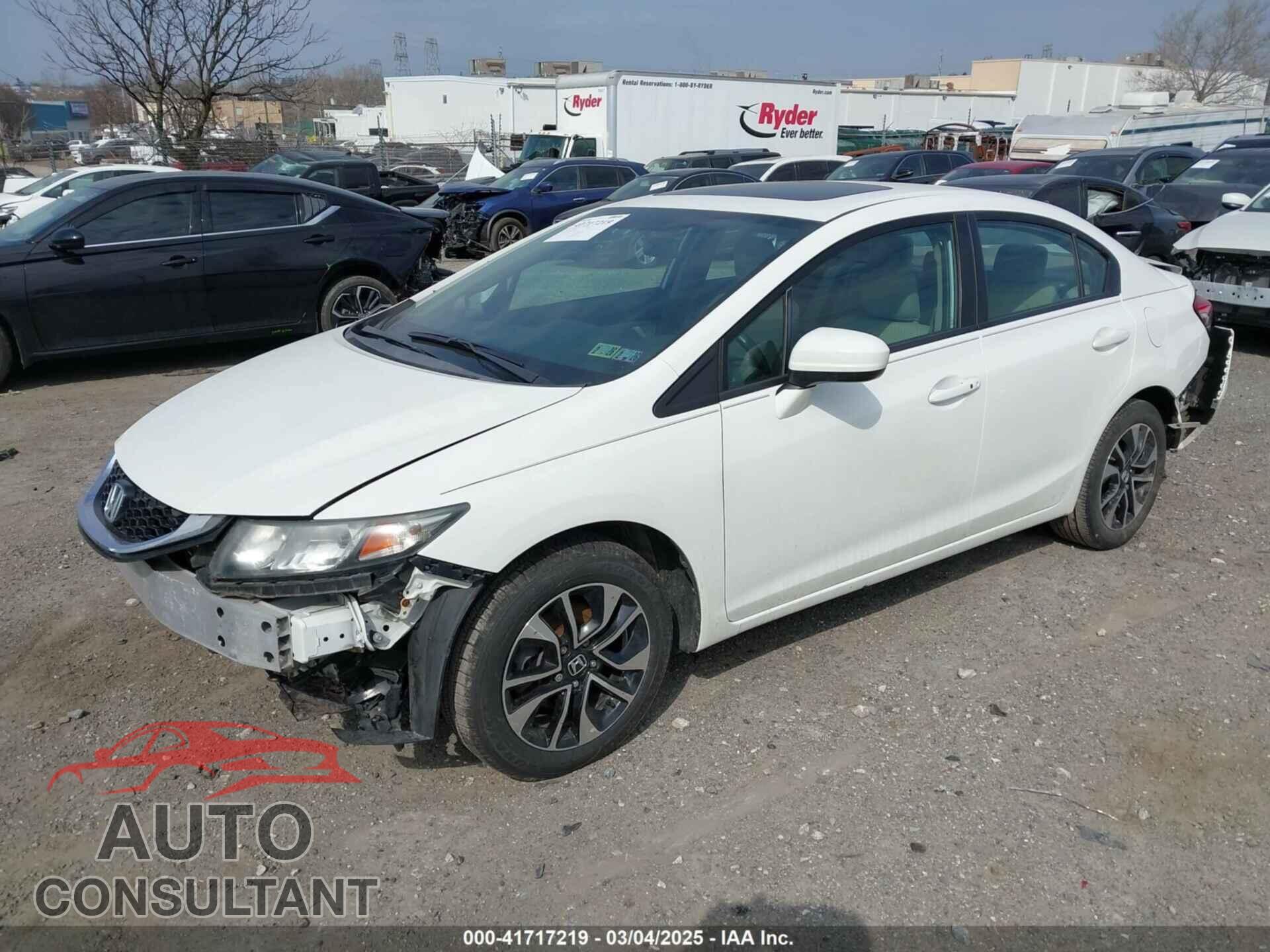 HONDA CIVIC 2014 - 19XFB2F84EE247355