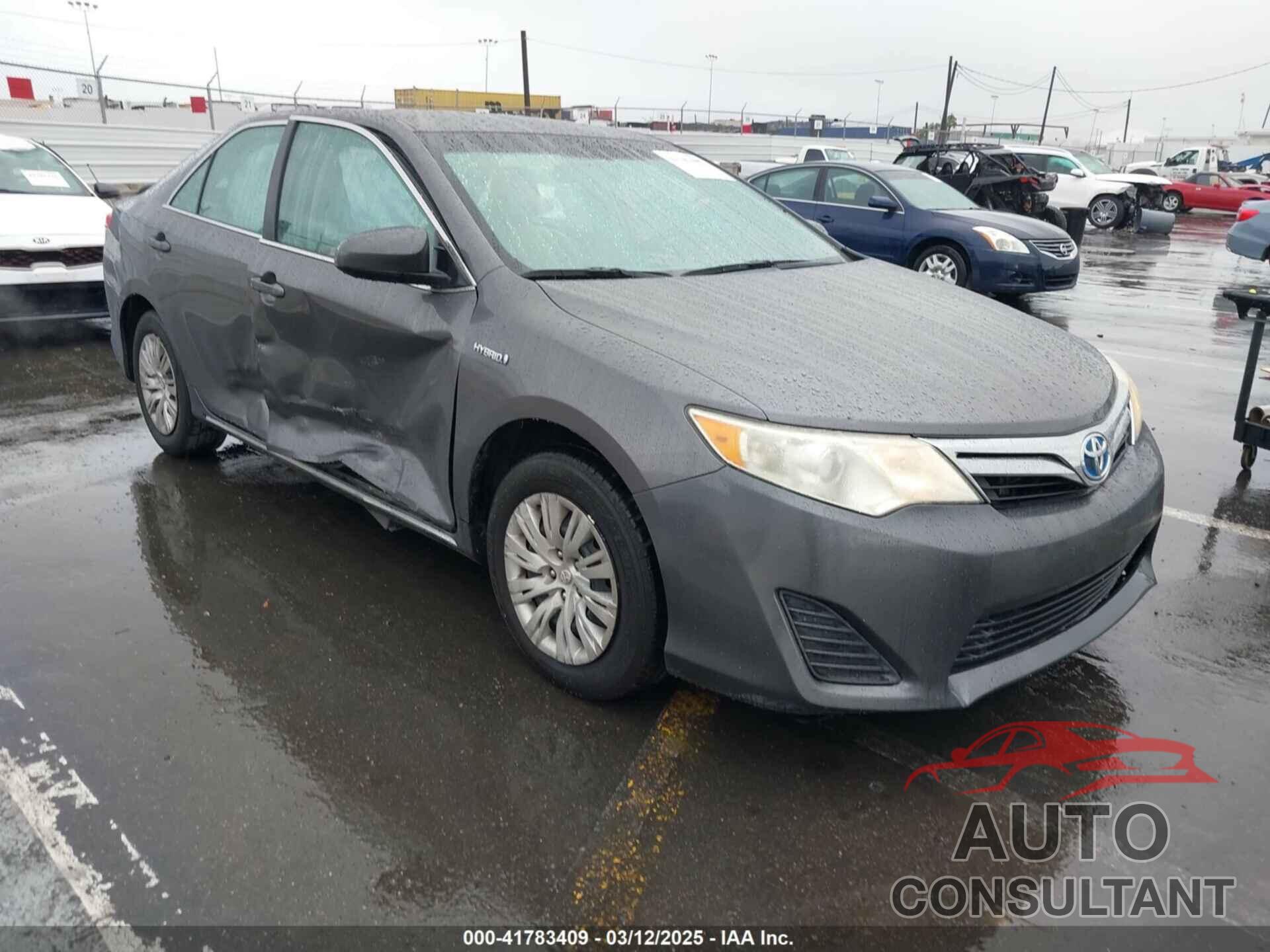 TOYOTA CAMRY HYBRID 2014 - 4T1BD1FK9EU115039