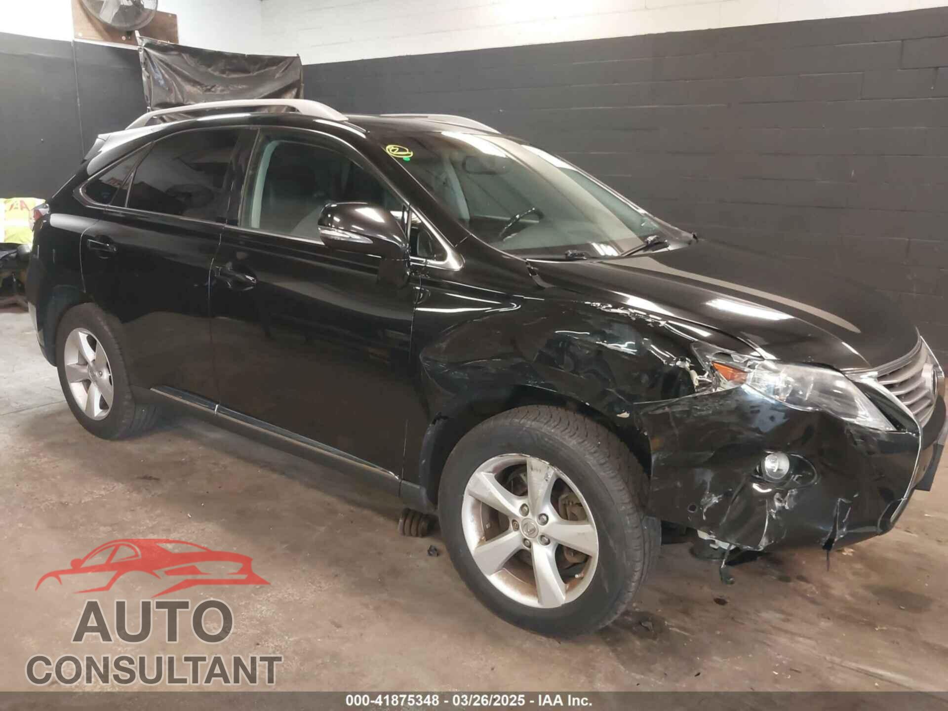 LEXUS RX 350 2013 - 2T2BK1BA9DC181637