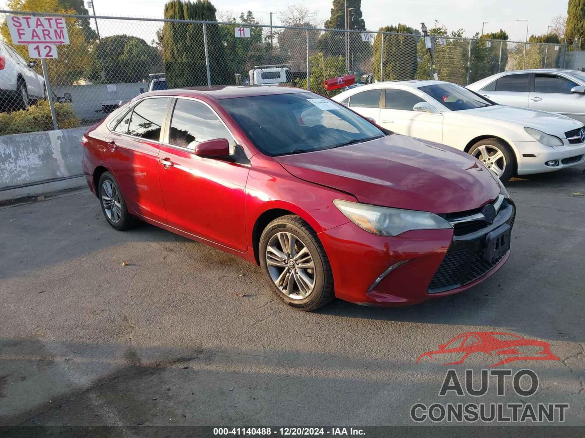 TOYOTA CAMRY 2016 - 4T1BF1FK2GU565922