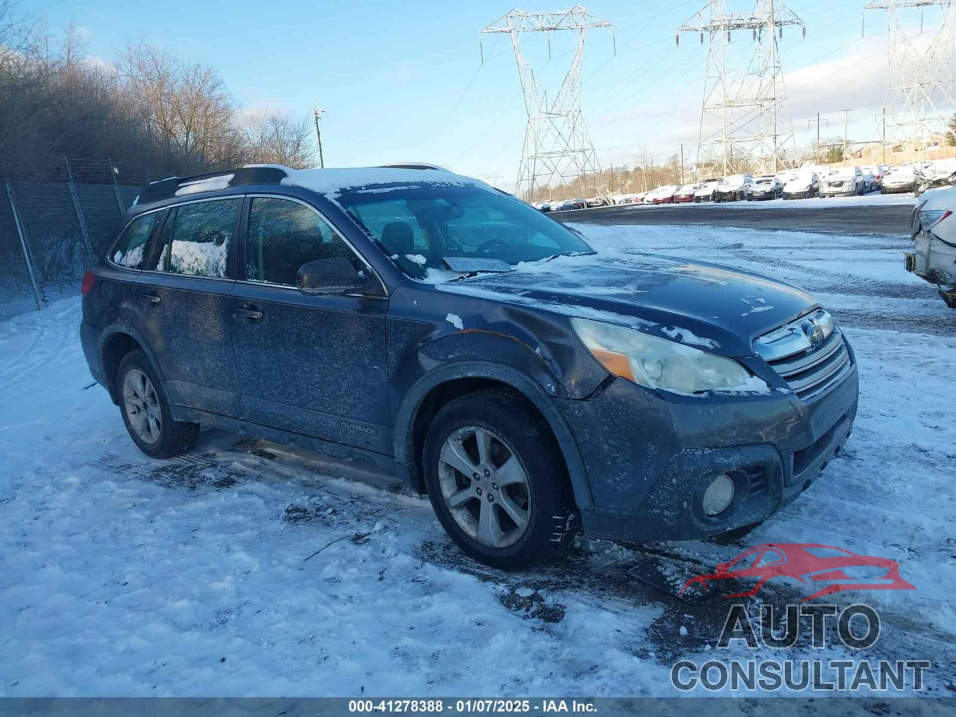 SUBARU OUTBACK 2014 - 4S4BRBAC1E3200891