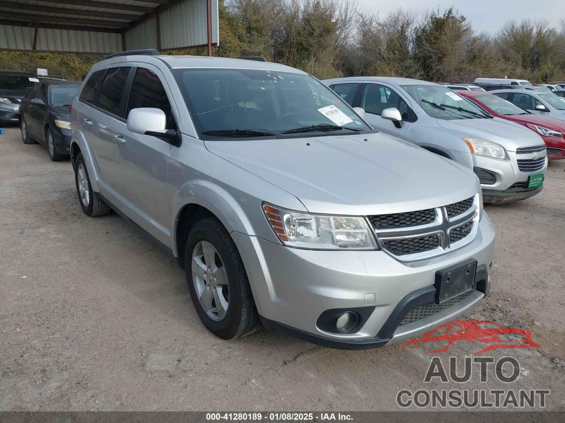 DODGE JOURNEY 2012 - 3C4PDCBG8CT393896