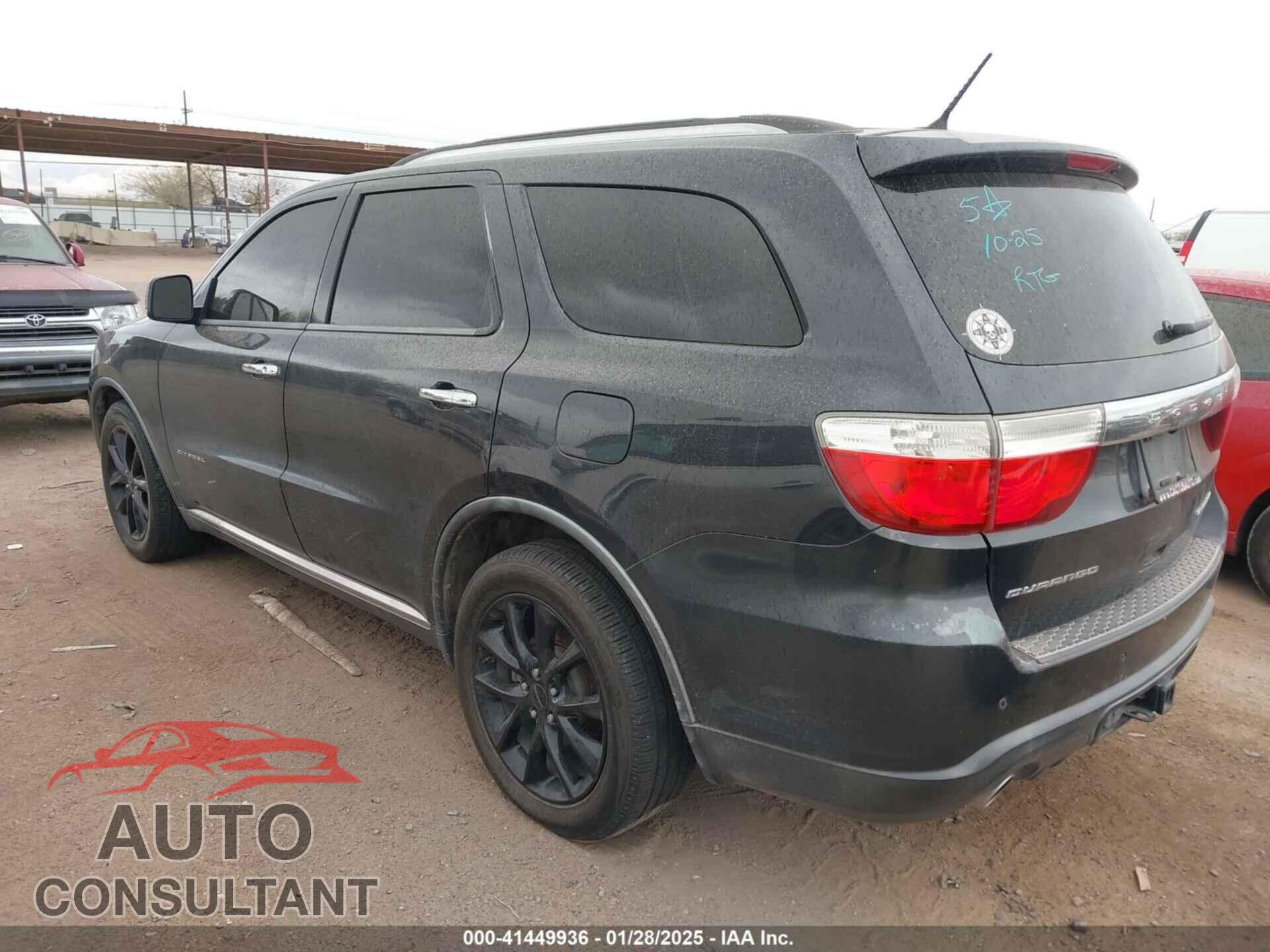 DODGE DURANGO 2012 - 1C4SDHET9CC300931