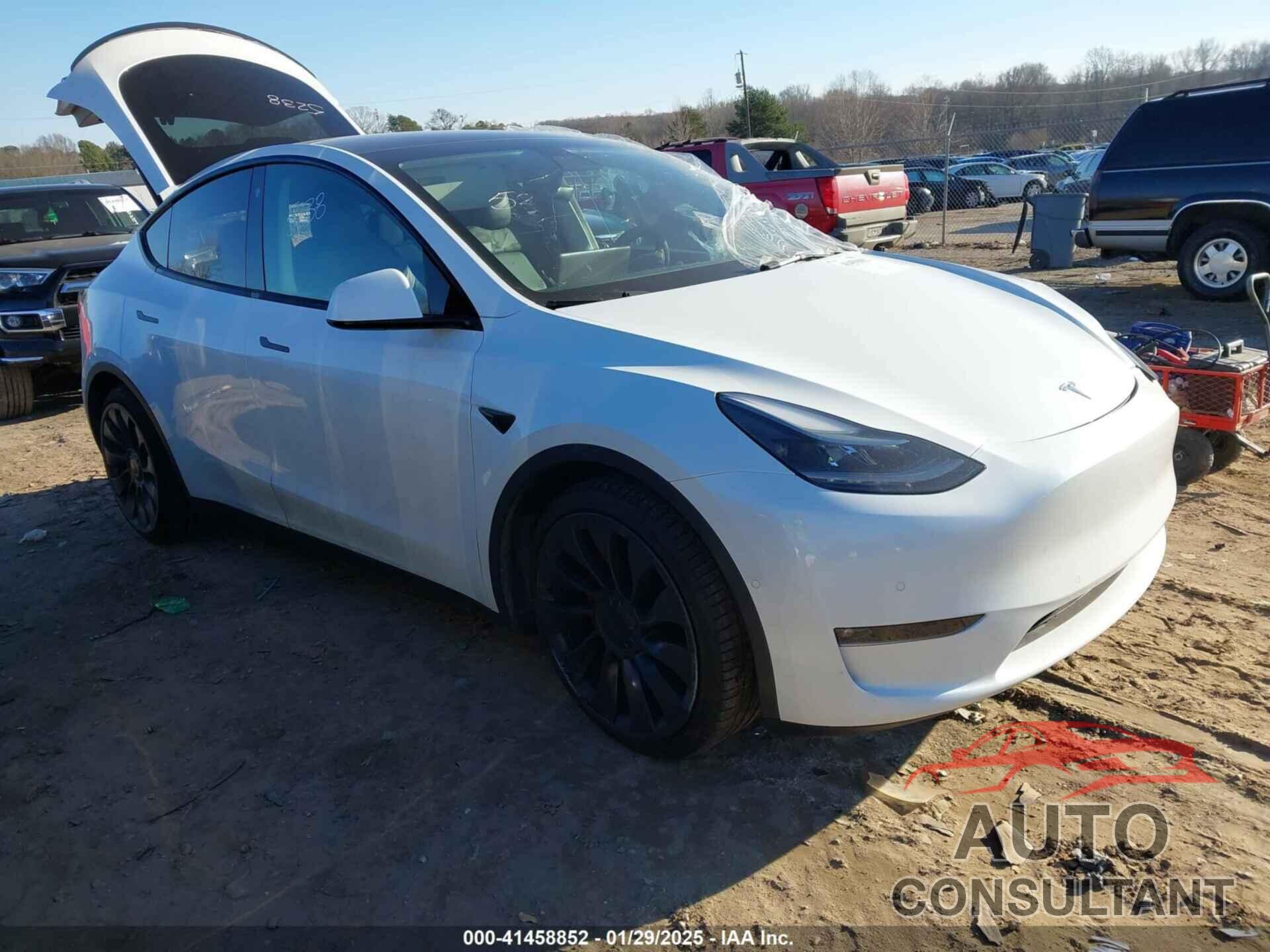 TESLA MODEL Y 2022 - 7SAYGDEF7NF455491