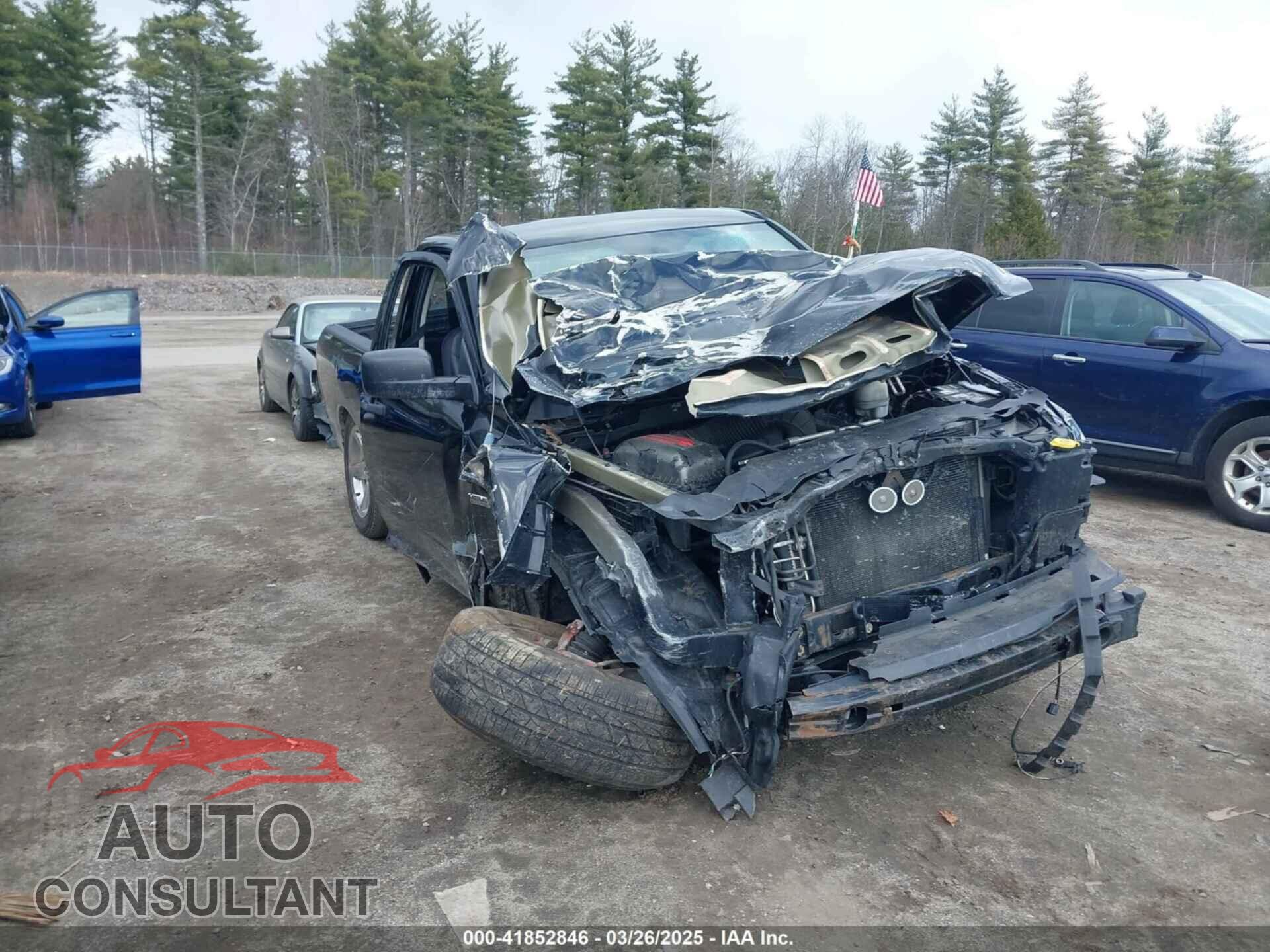 DODGE RAM 1500 2012 - 3C6JD7AT4CG193349