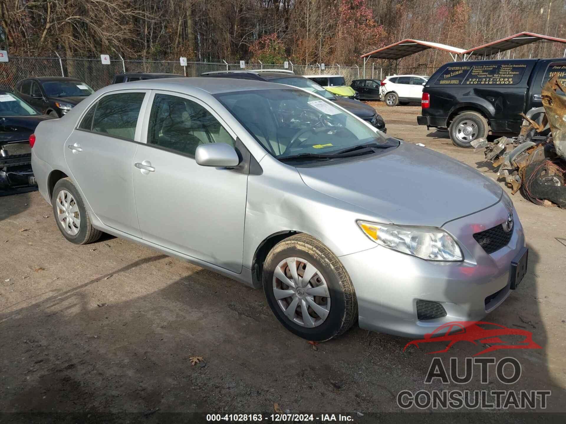 TOYOTA COROLLA 2009 - JTDBL40E299047025