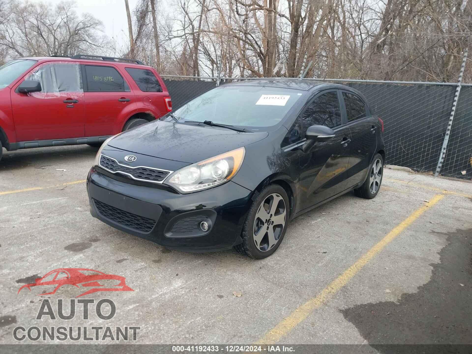 KIA RIO 2012 - KNADN5A32C6022850