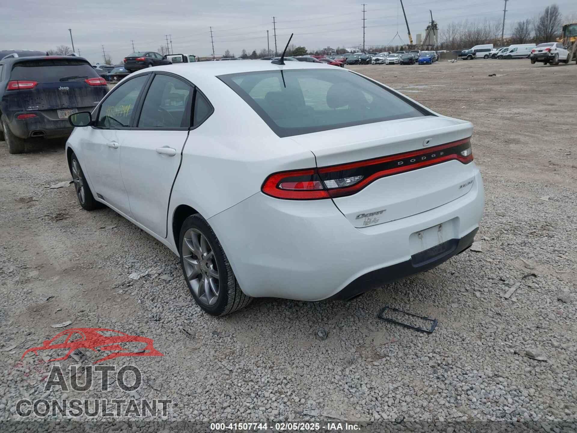 DODGE DART 2015 - 1C3CDFBB0FD144592