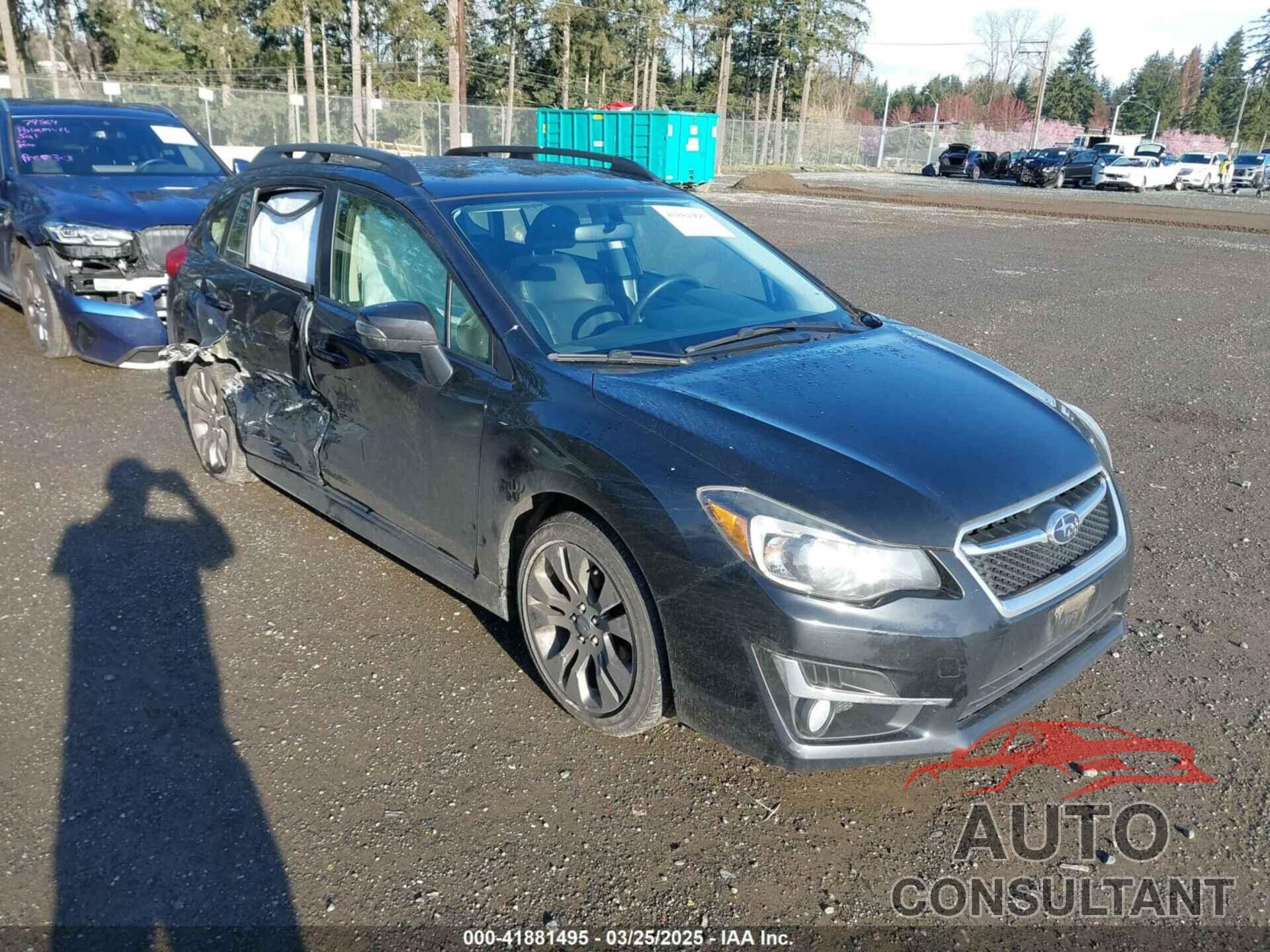 SUBARU IMPREZA 2015 - JF1GPAV68FH204848