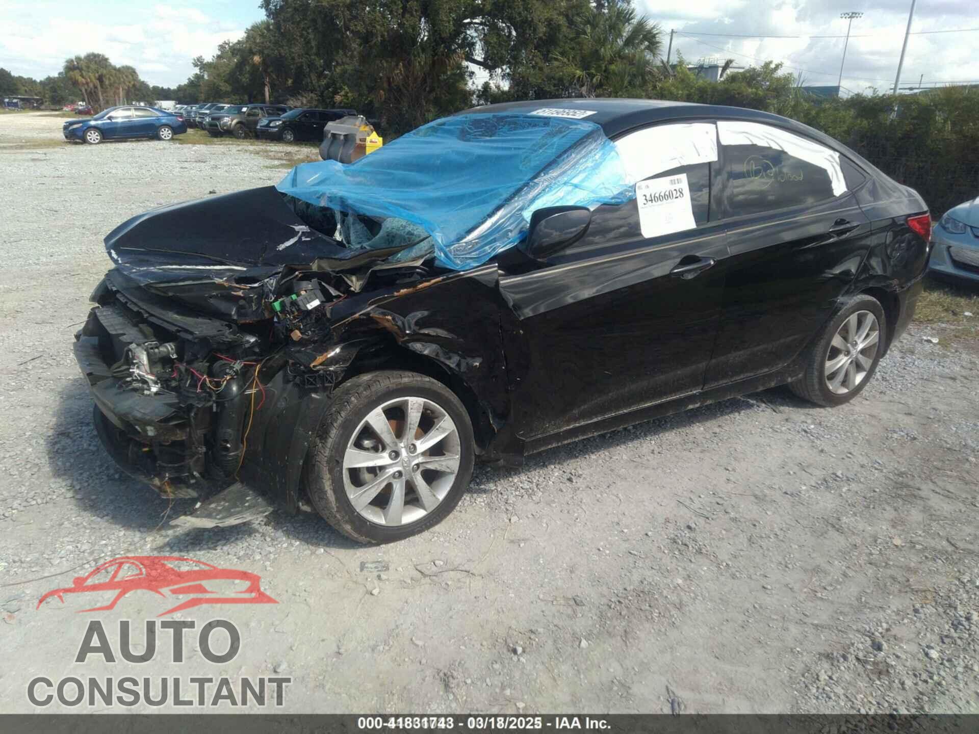 HYUNDAI ACCENT 2014 - KMHCU4AEXEU769278