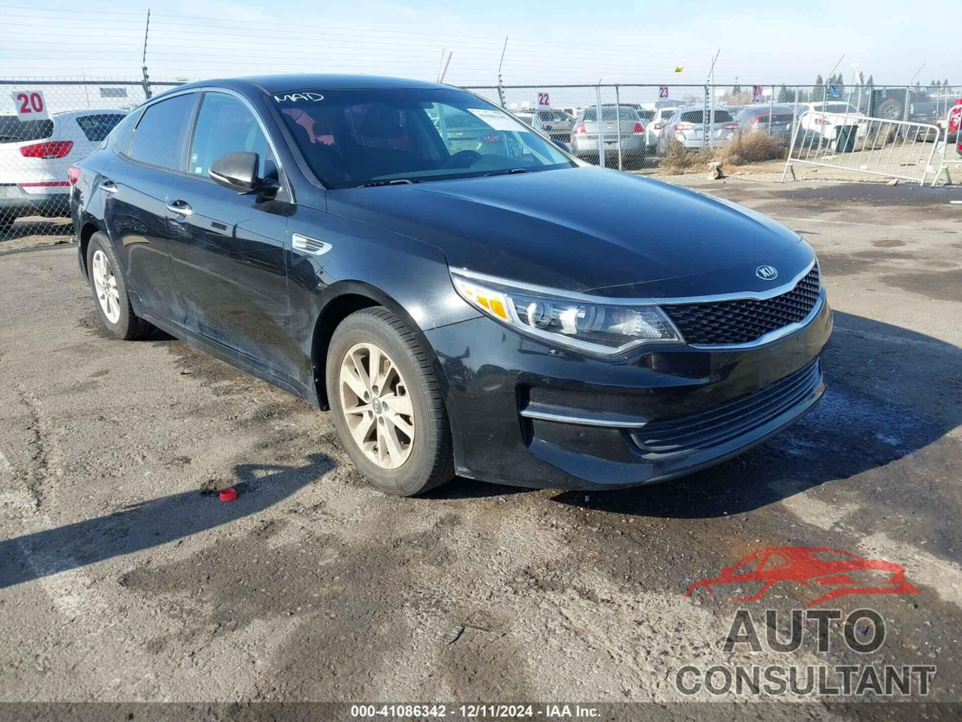 KIA OPTIMA 2016 - KNAGT4L36G5108636