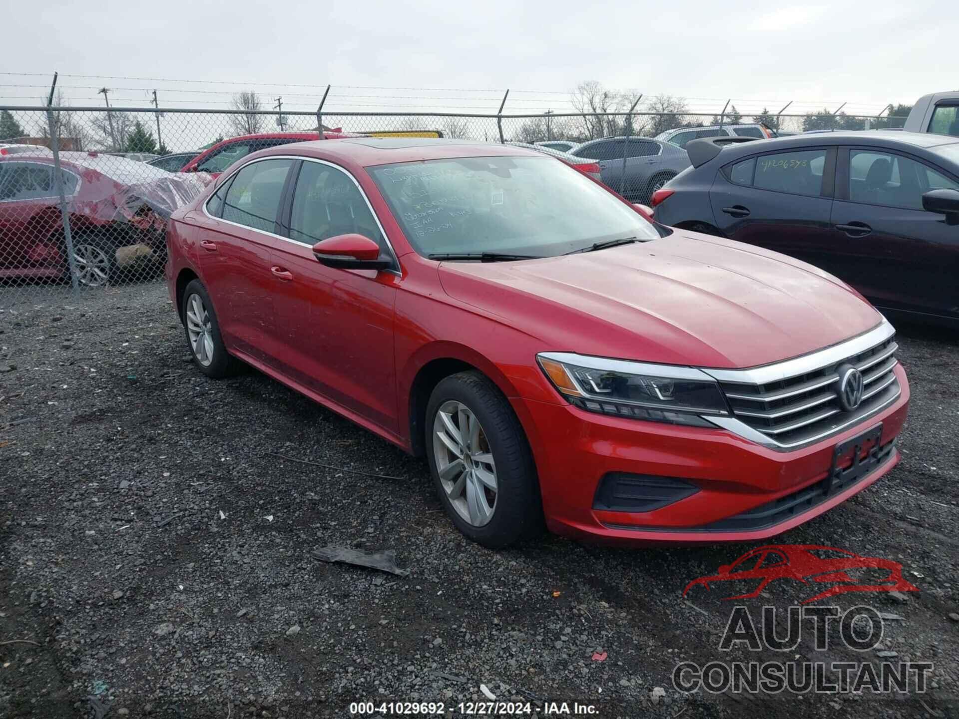 VOLKSWAGEN PASSAT 2020 - 1VWWA7A31LC004194