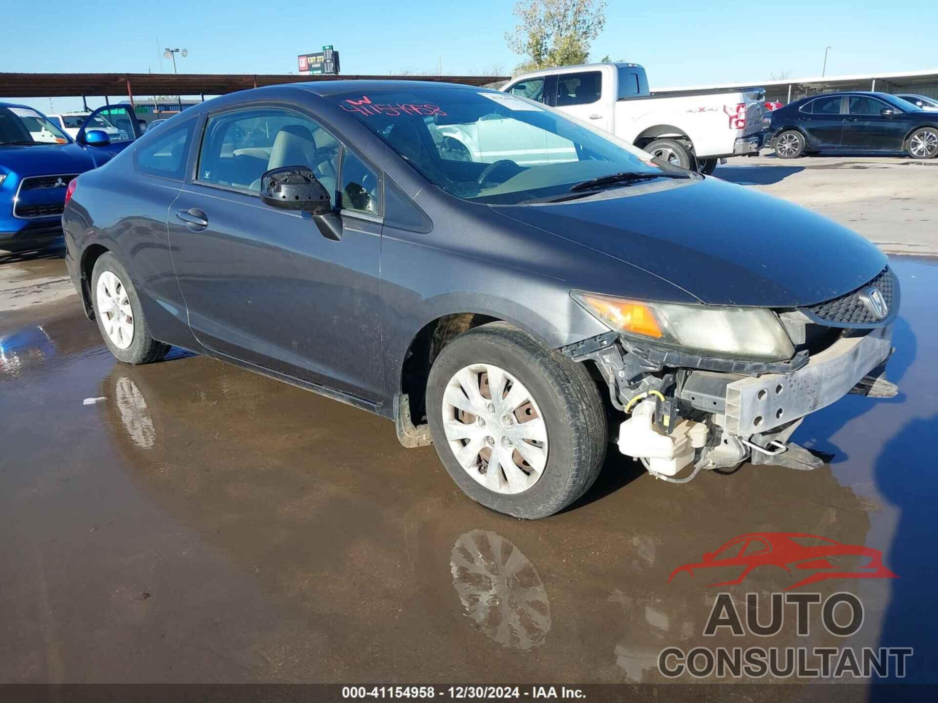 HONDA CIVIC 2012 - 2HGFG3B51CH543469