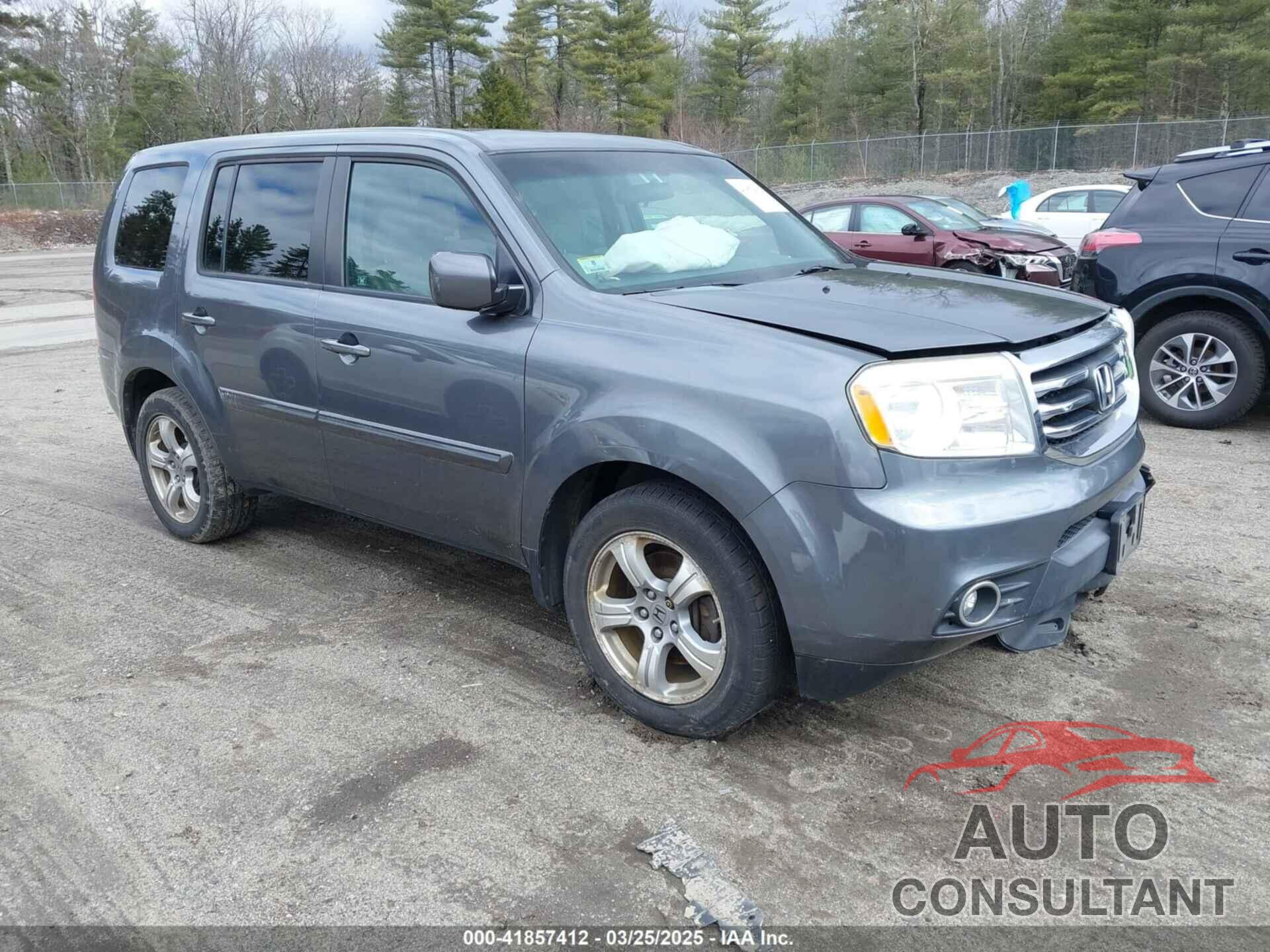 HONDA PILOT 2012 - 5FNYF4H44CB082756