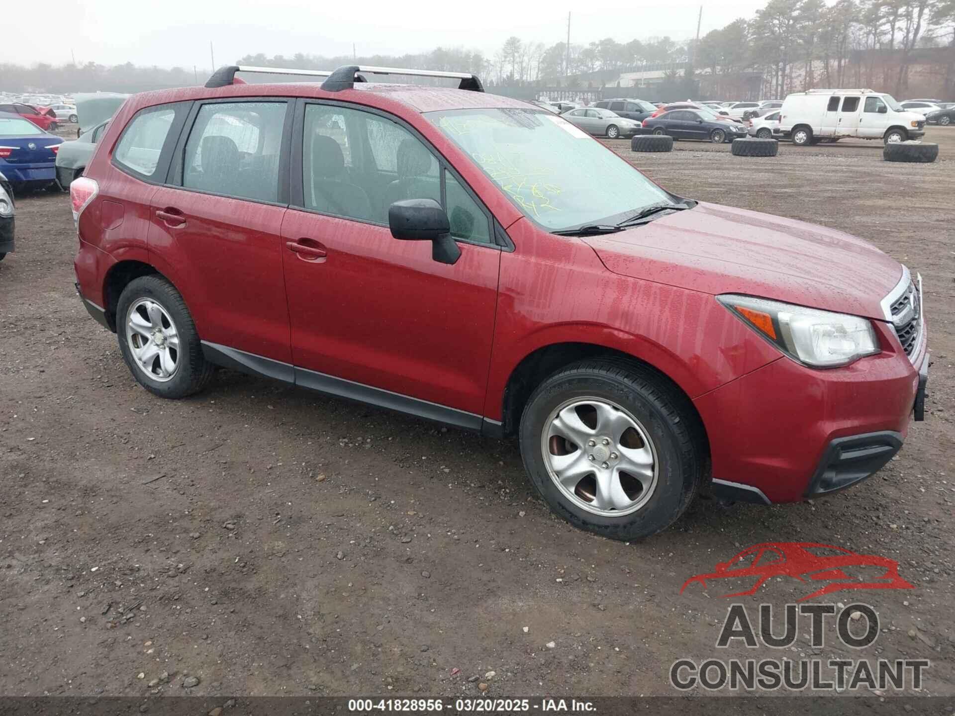 SUBARU FORESTER 2018 - JF2SJAAC4JG537677