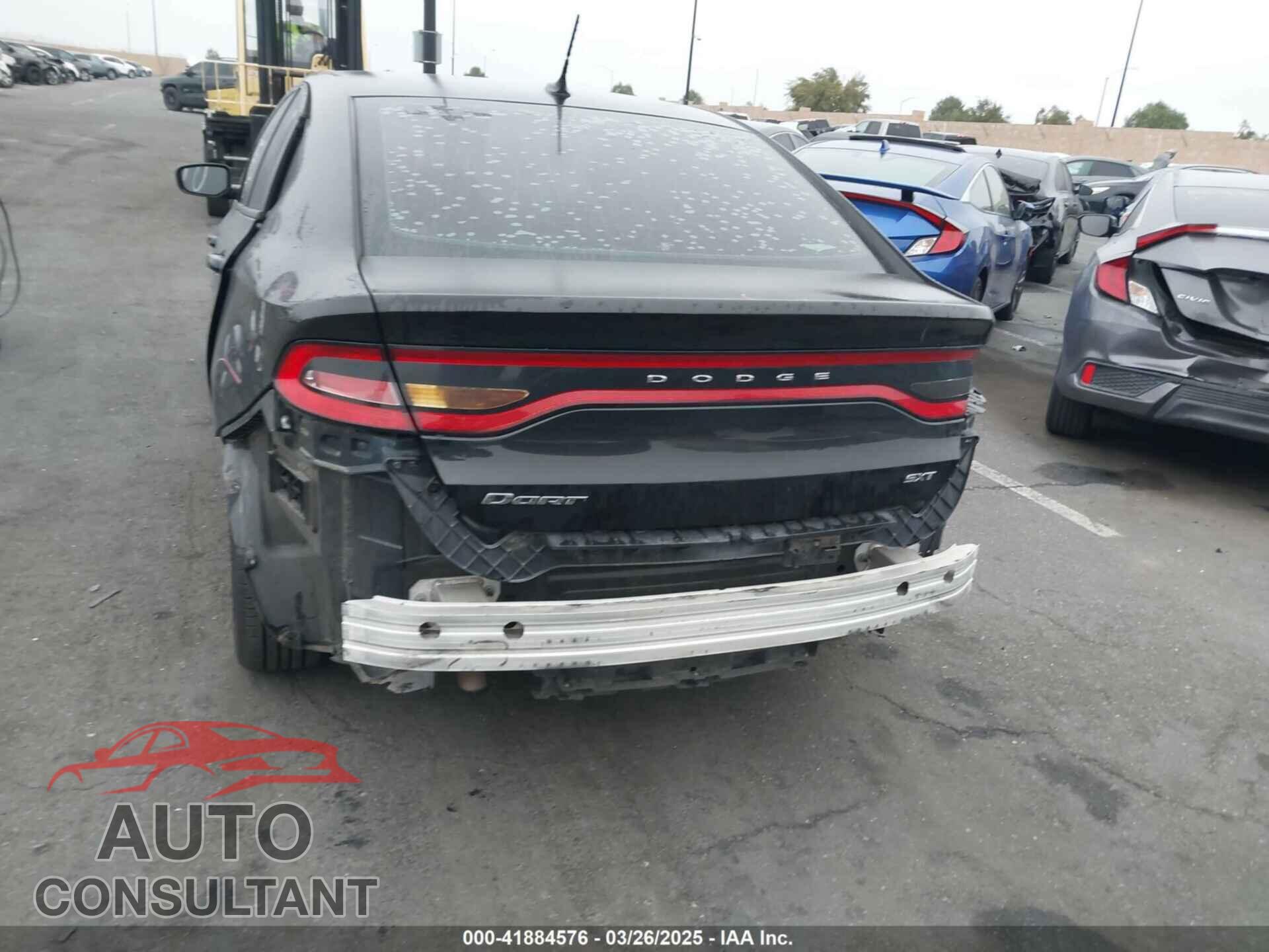 DODGE DART 2015 - 1C3CDFBBXFD319835