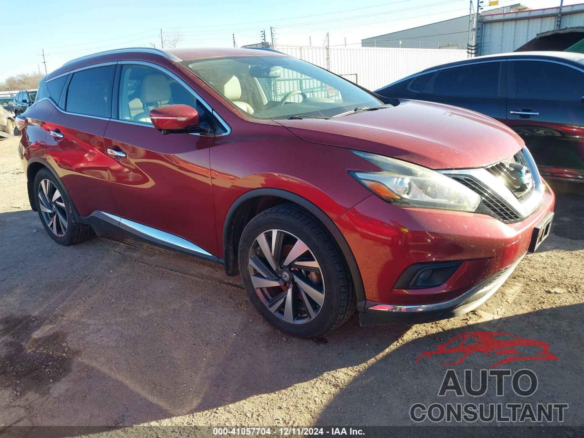 NISSAN MURANO 2015 - 5N1AZ2MH3FN279439