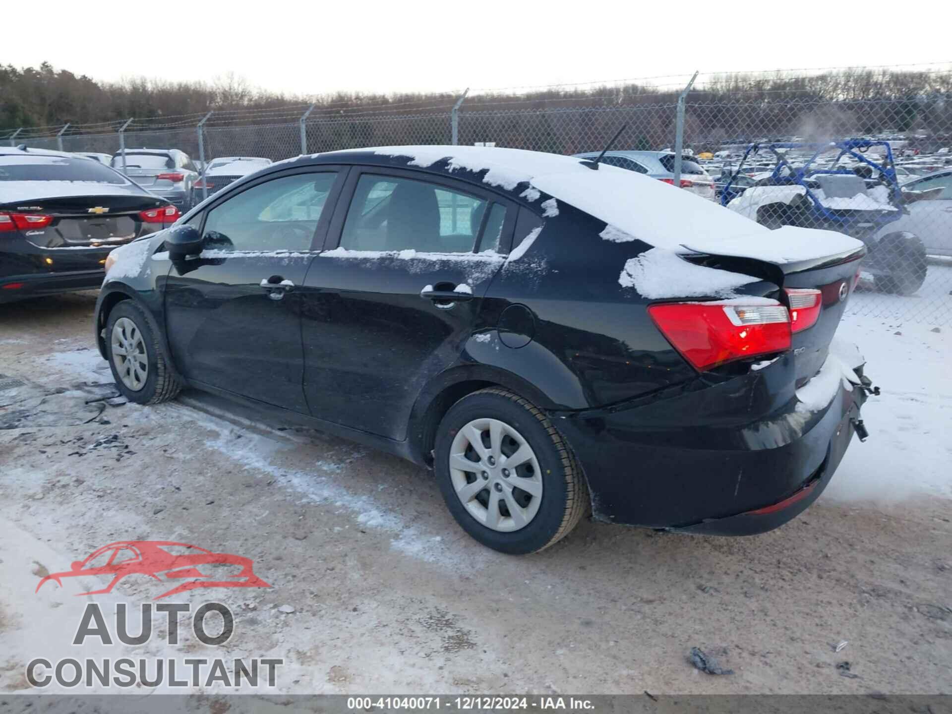 KIA RIO 2017 - KNADM4A39H6054831