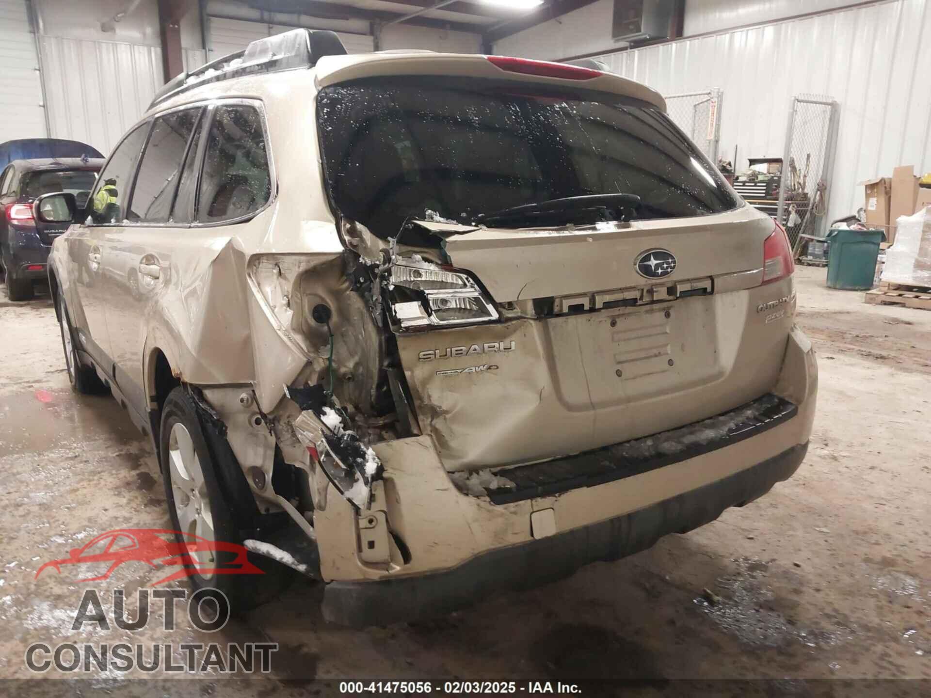 SUBARU OUTBACK 2010 - 4S4BRBCC3A3338262