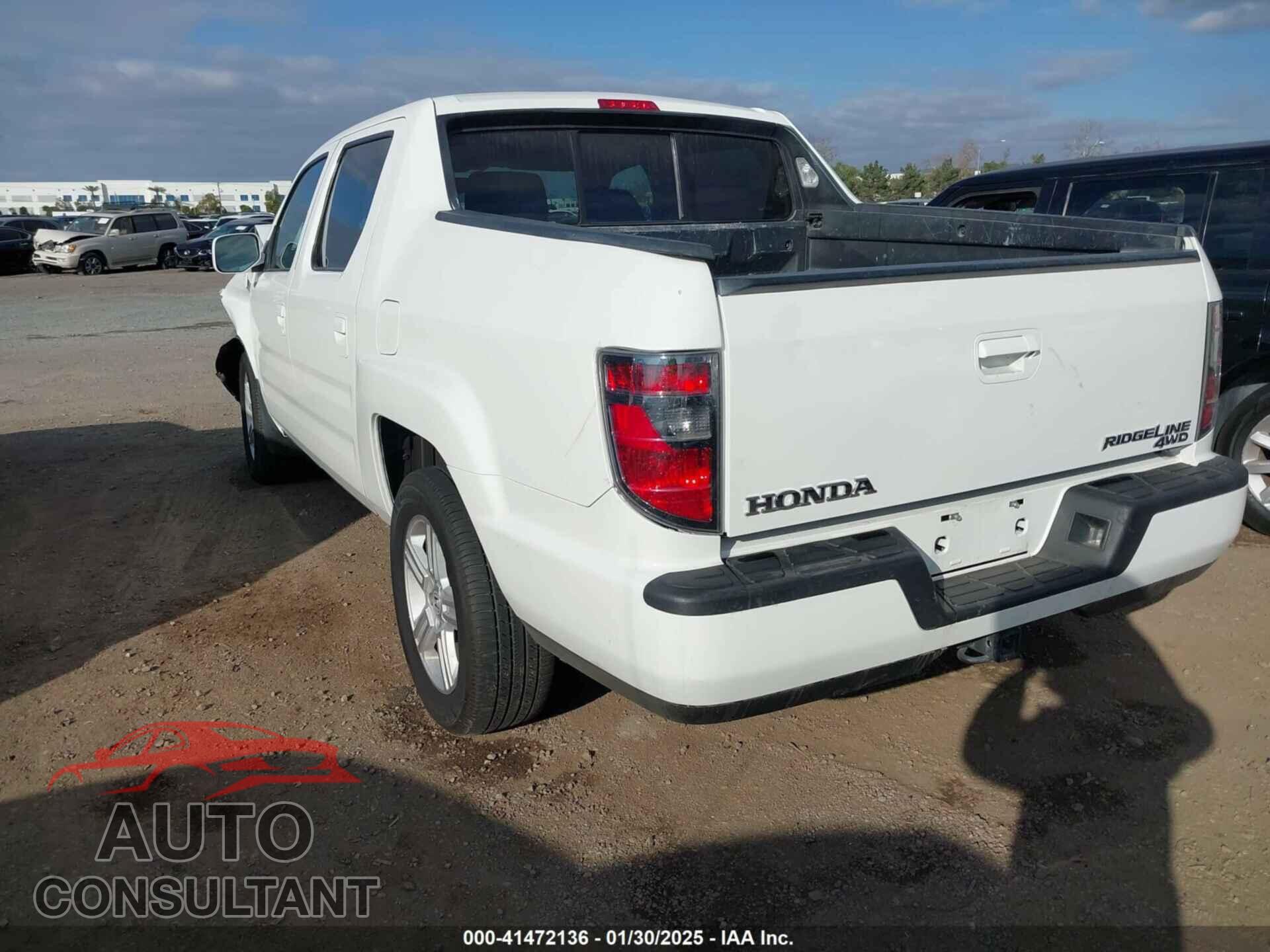 HONDA RIDGELINE 2014 - 5FPYK1F57EB001037