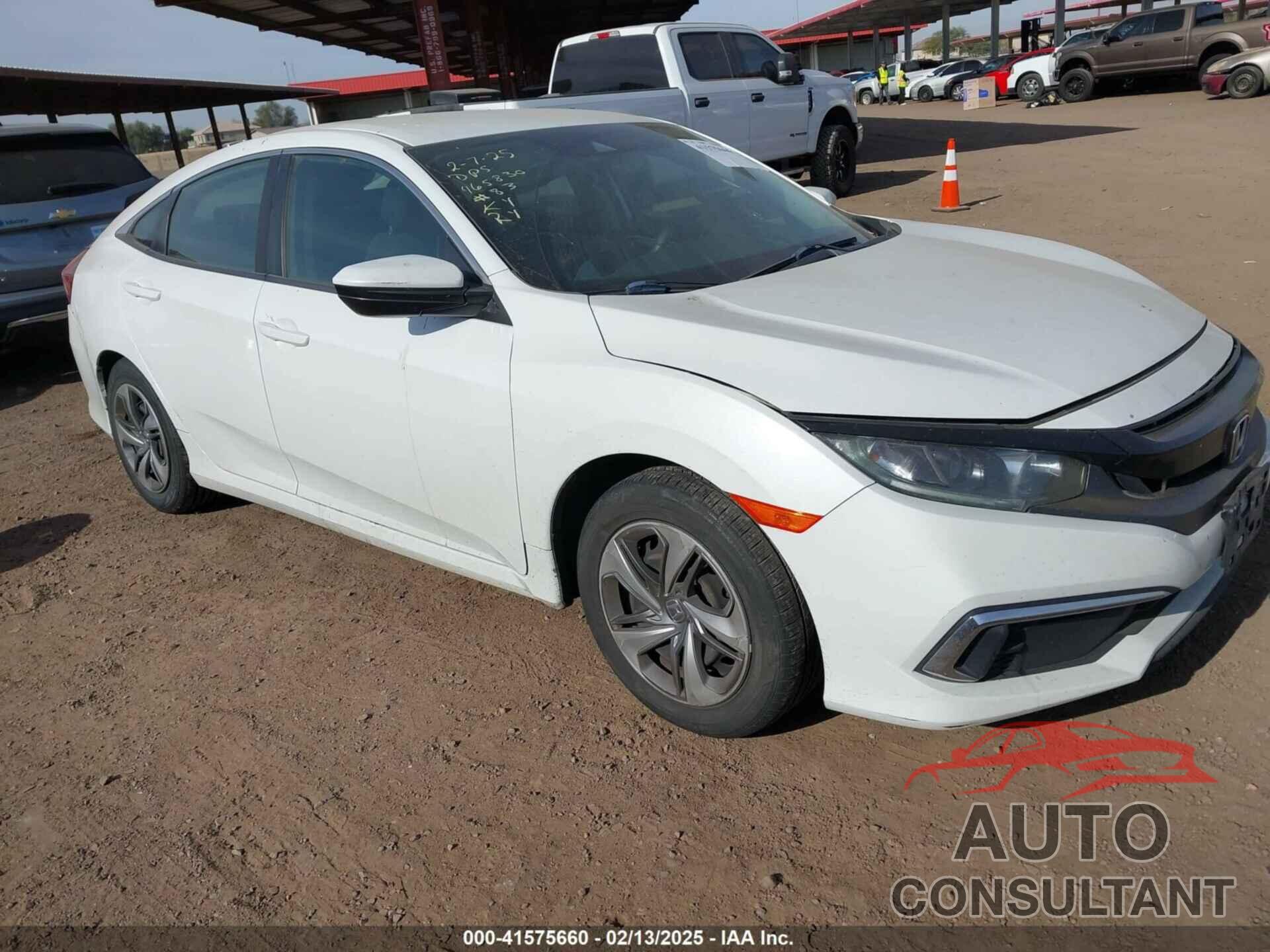 HONDA CIVIC 2019 - 2HGFC2F62KH573149