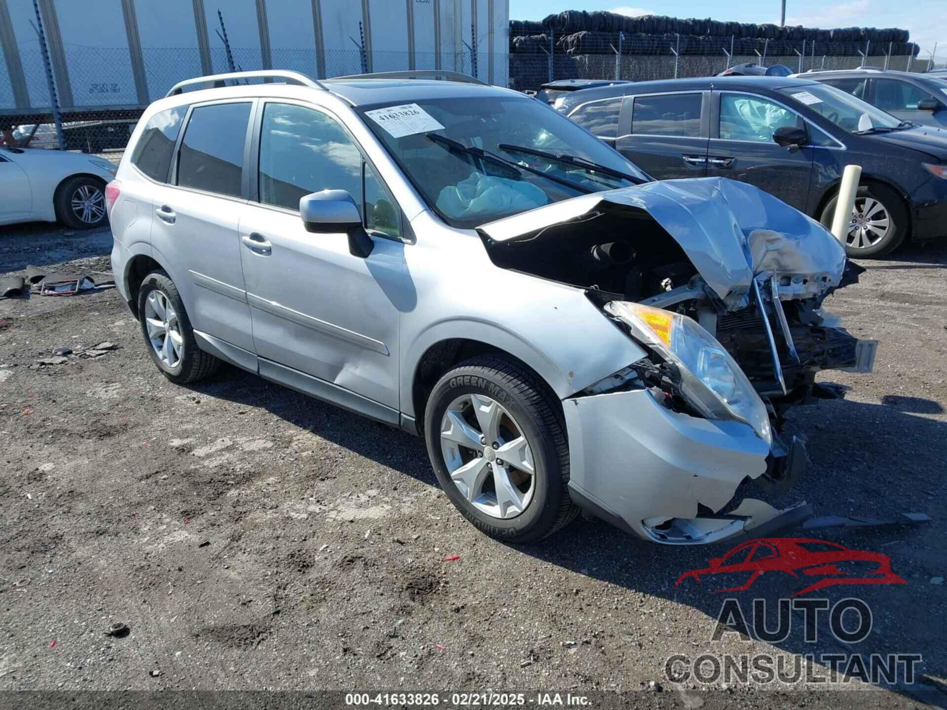 SUBARU FORESTER 2015 - JF2SJADC5FH412992