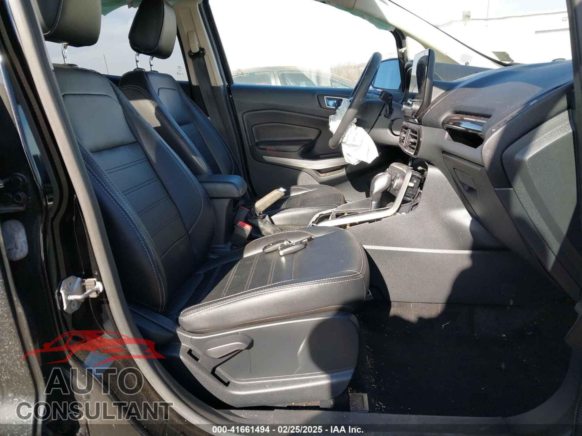 FORD ECOSPORT 2019 - MAJ6S3KL3KC255911