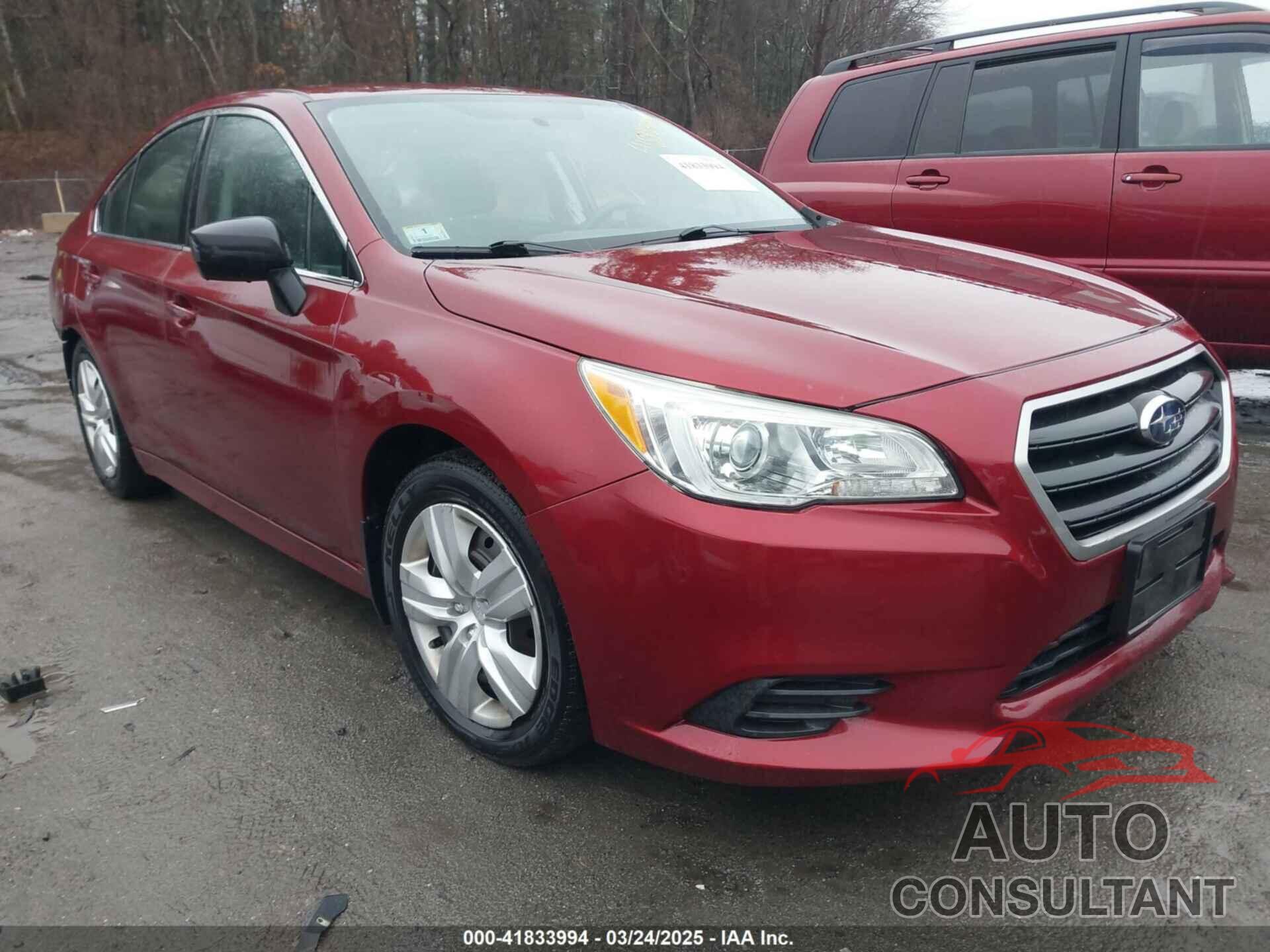 SUBARU LEGACY 2016 - 4S3BNAA62G3006247
