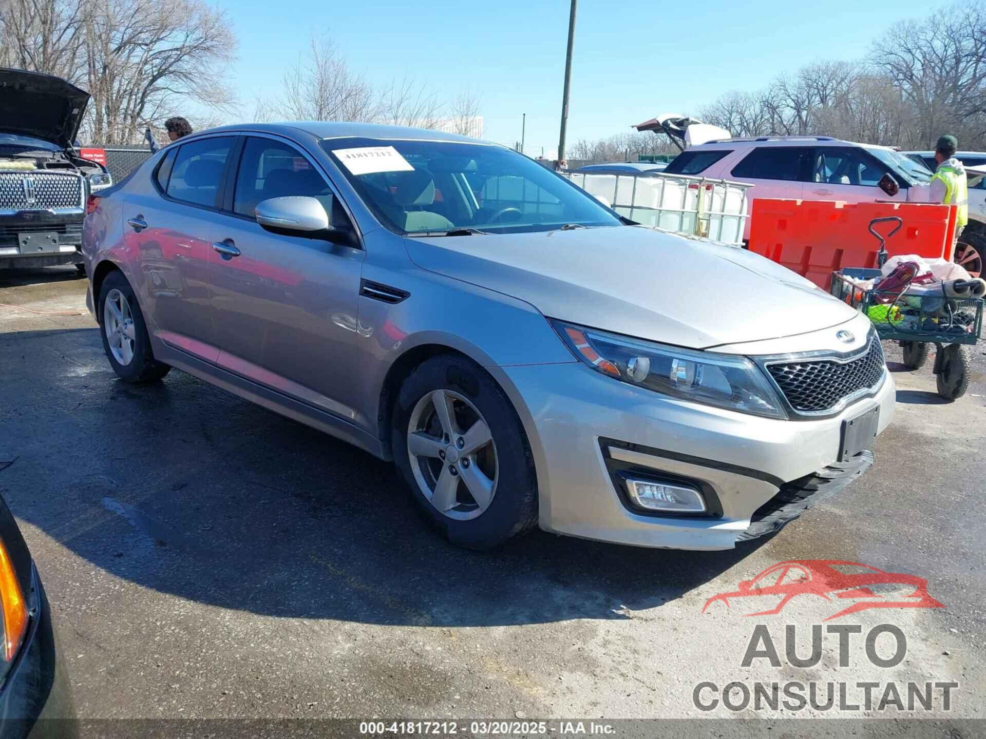 KIA OPTIMA 2015 - KNAGM4A73F5583467