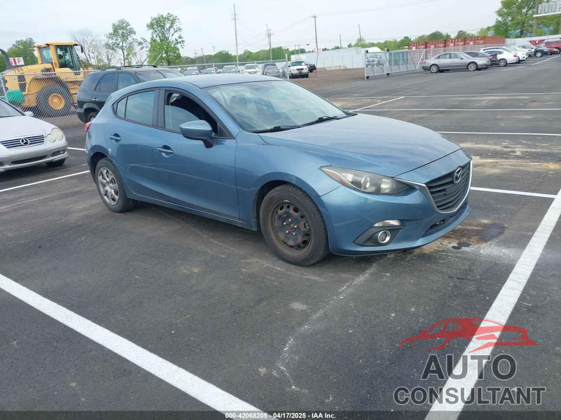 MAZDA MAZDA3 2014 - JM1BM1K70E1204263
