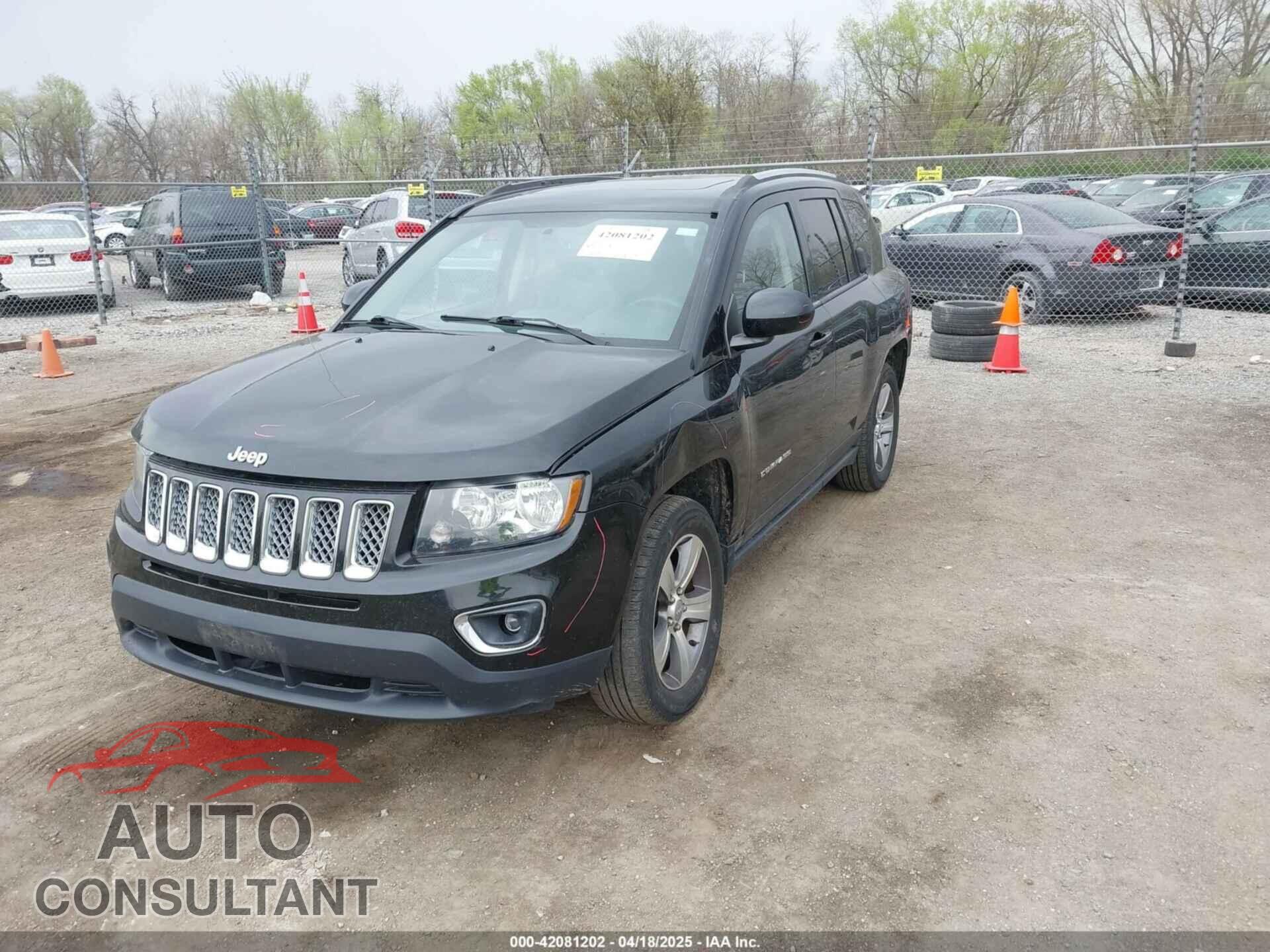 JEEP COMPASS 2017 - 1C4NJDEB2HD128684
