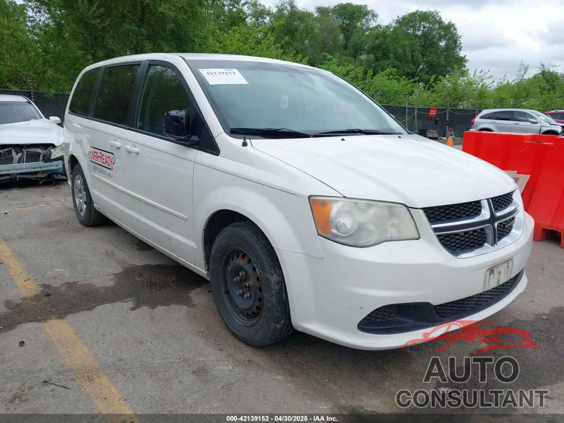 DODGE GRAND CARAVAN 2013 - 2C4RDGBG8DR505844