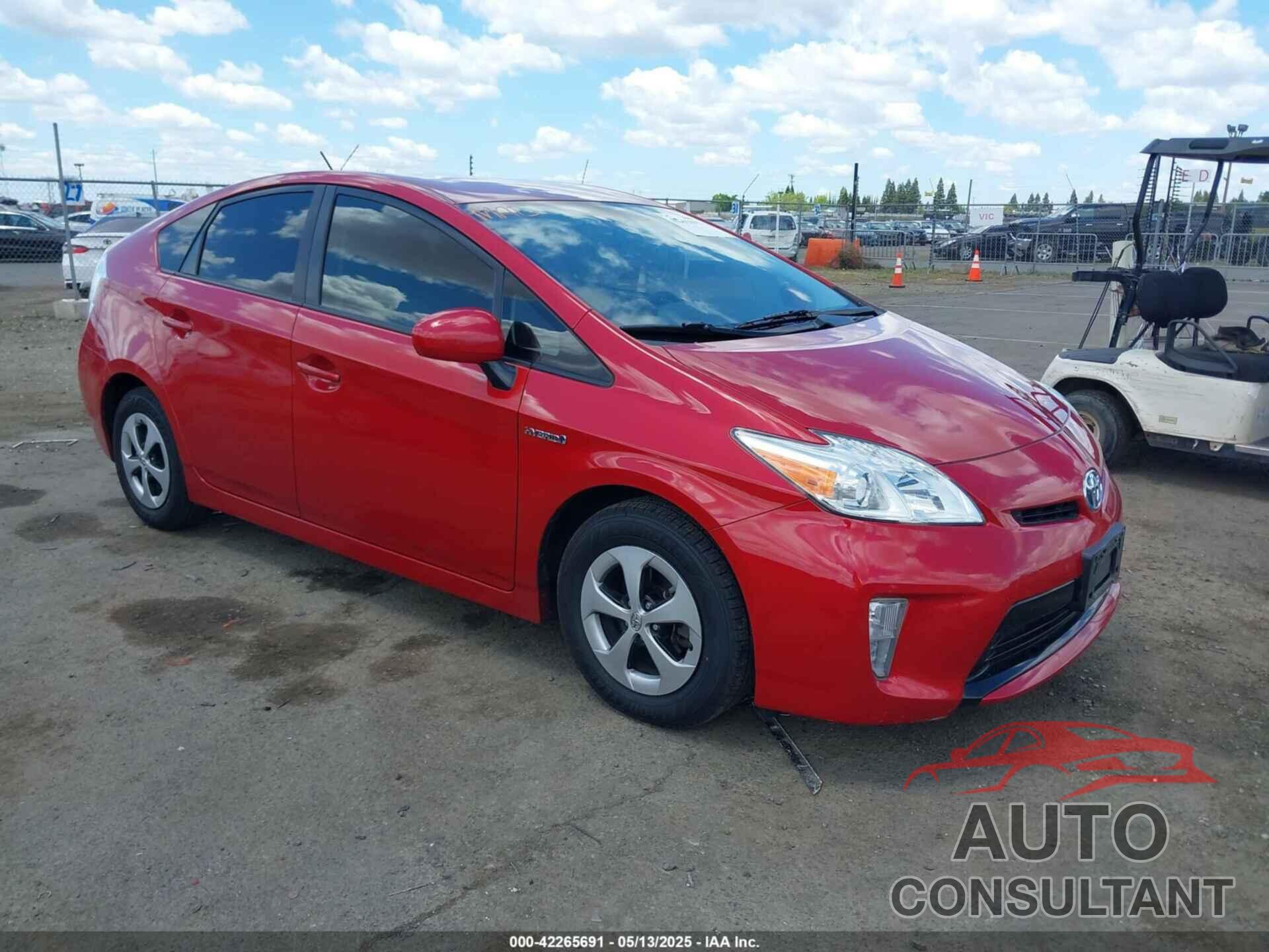 TOYOTA PRIUS 2014 - JTDKN3DU0E1787221