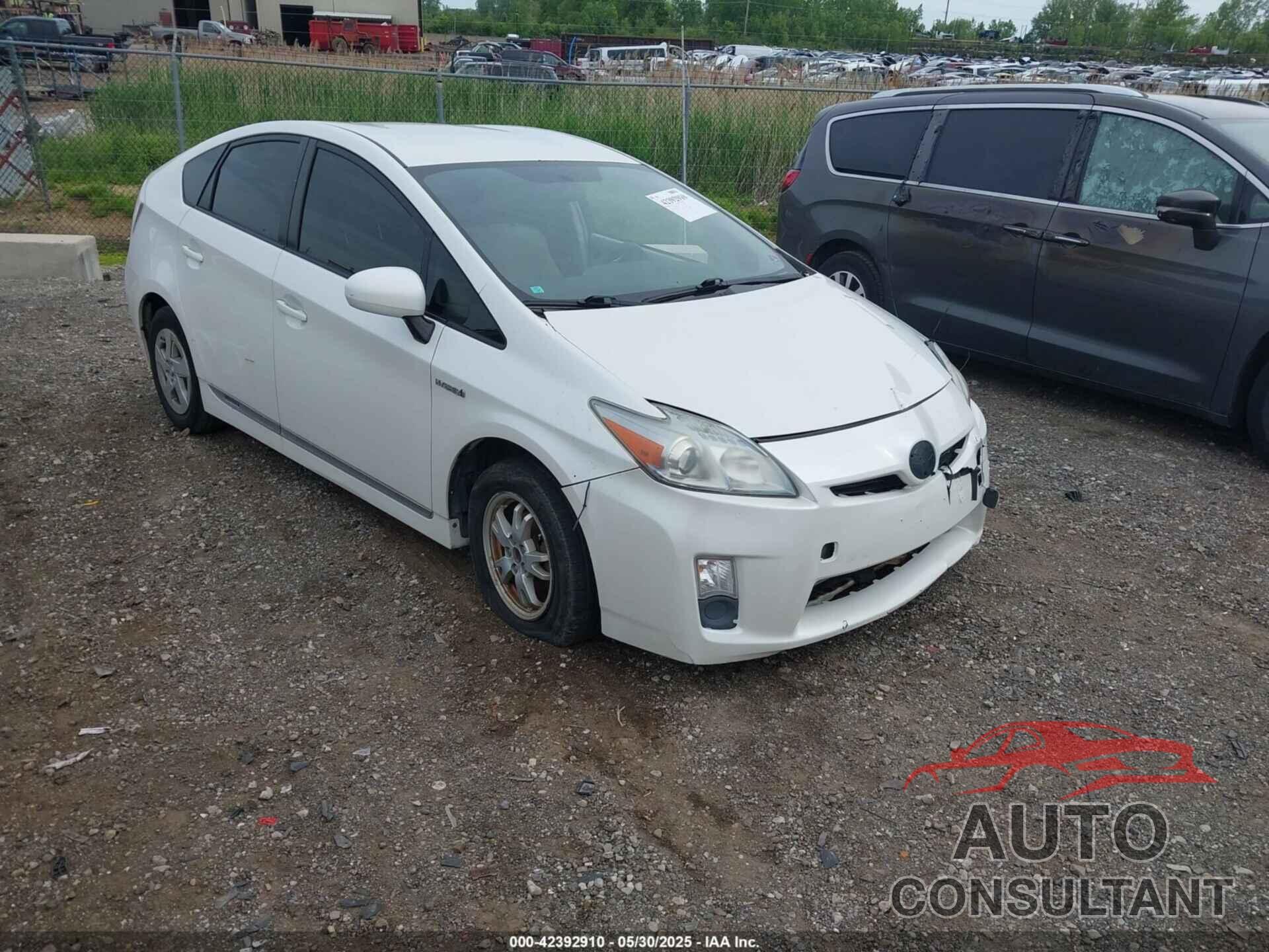 TOYOTA PRIUS 2011 - JTDKN3DU4B0322023