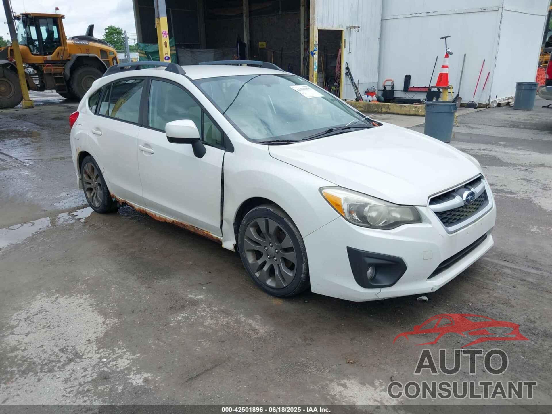 SUBARU IMPREZA 2012 - JF1GPAL65CH222464
