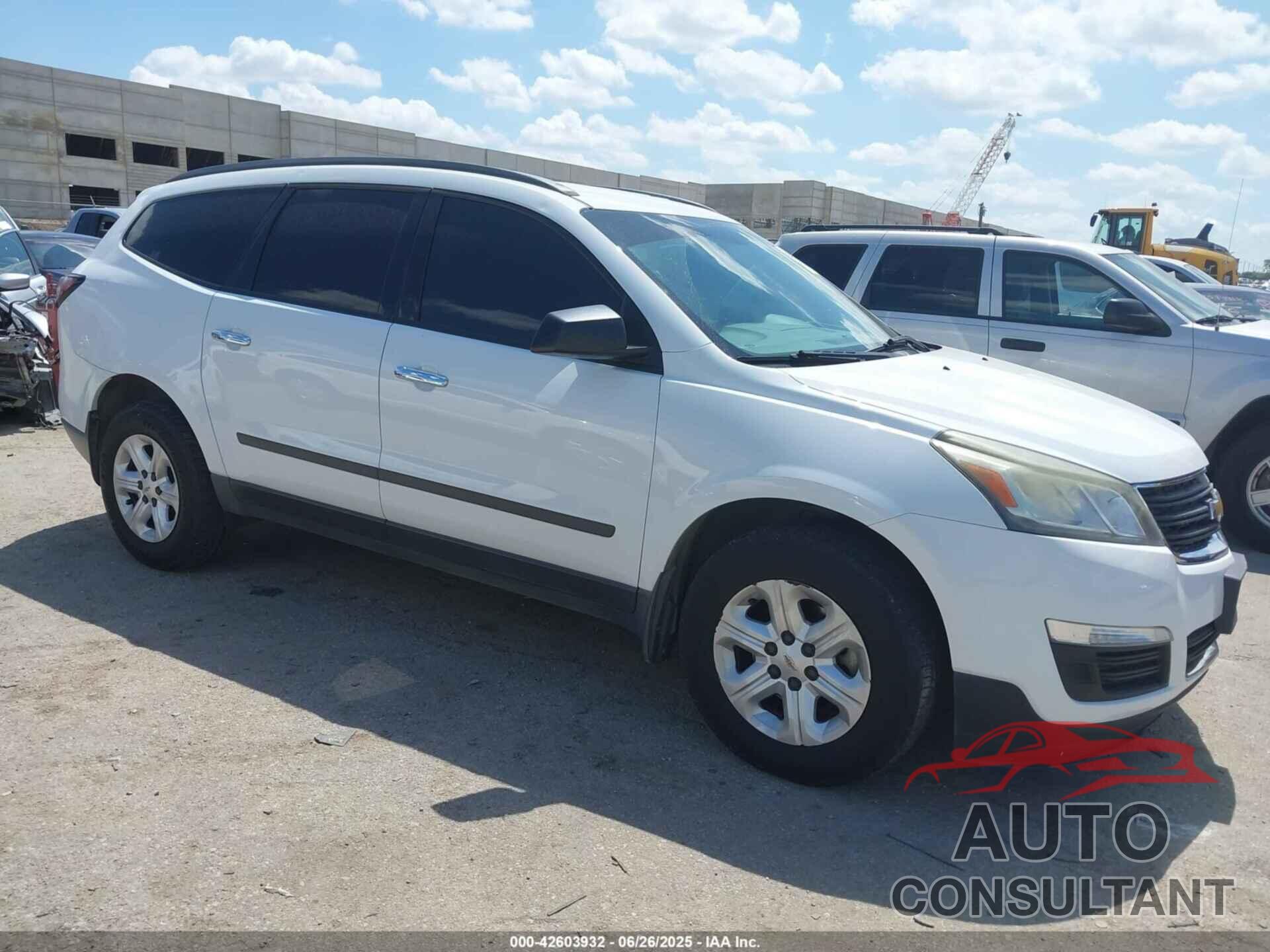 CHEVROLET TRAVERSE 2016 - 1GNKVFED5GJ112281