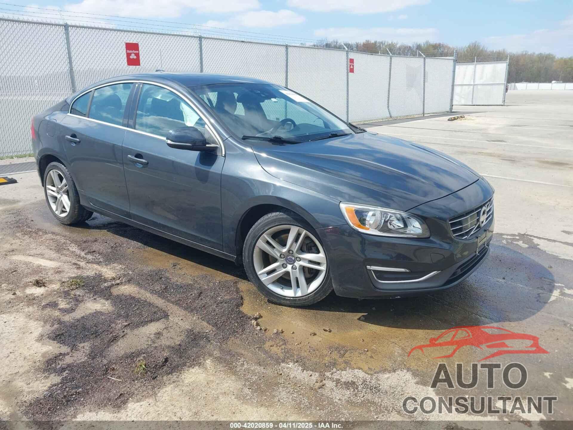 VOLVO S60 2014 - YV1612FSXE1295163