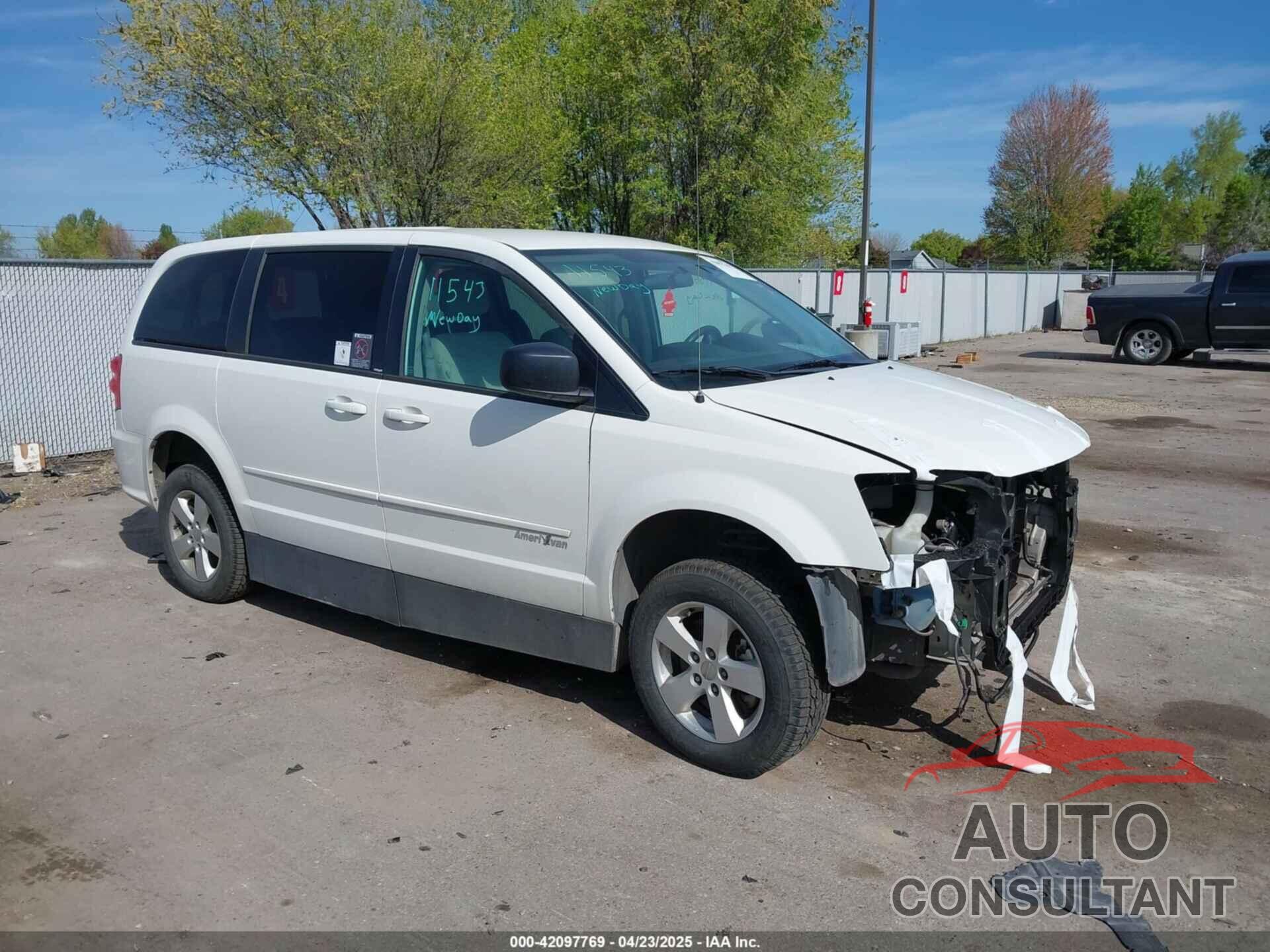 DODGE GRAND CARAVAN 2013 - 2C7WDGBG1DR661424