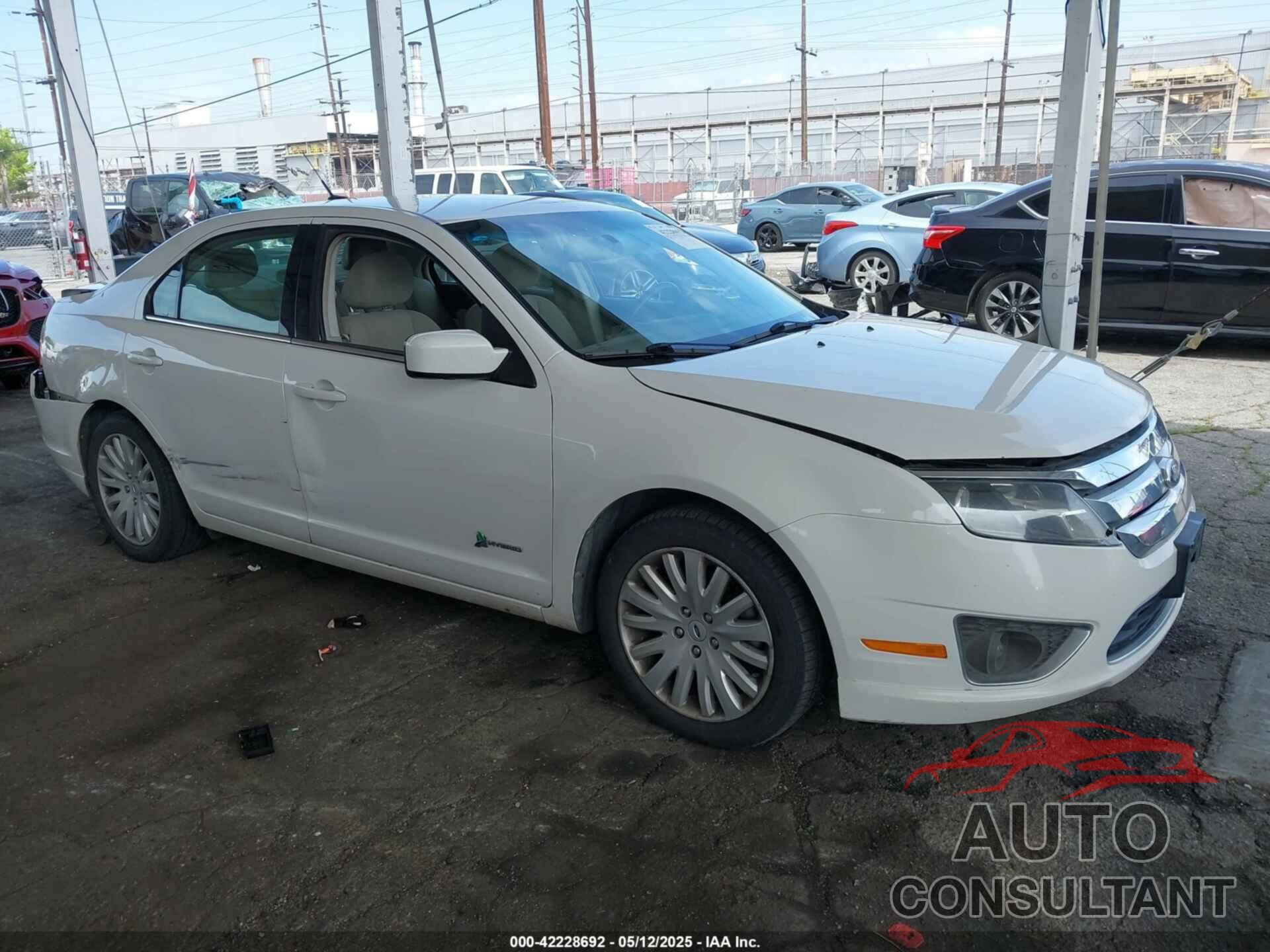 FORD FUSION HYBRID 2012 - 3FADP0L34CR187546