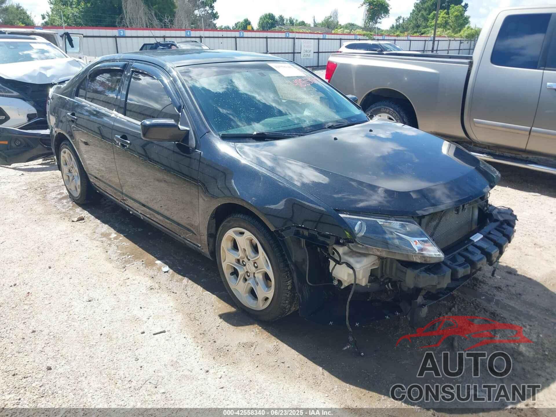FORD FUSION 2011 - 3FAHP0HA8BR327489