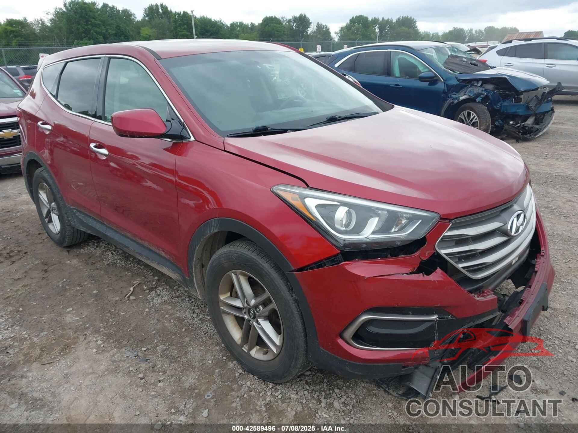 HYUNDAI SANTA FE SPORT 2017 - 5XYZTDLB4HG477605